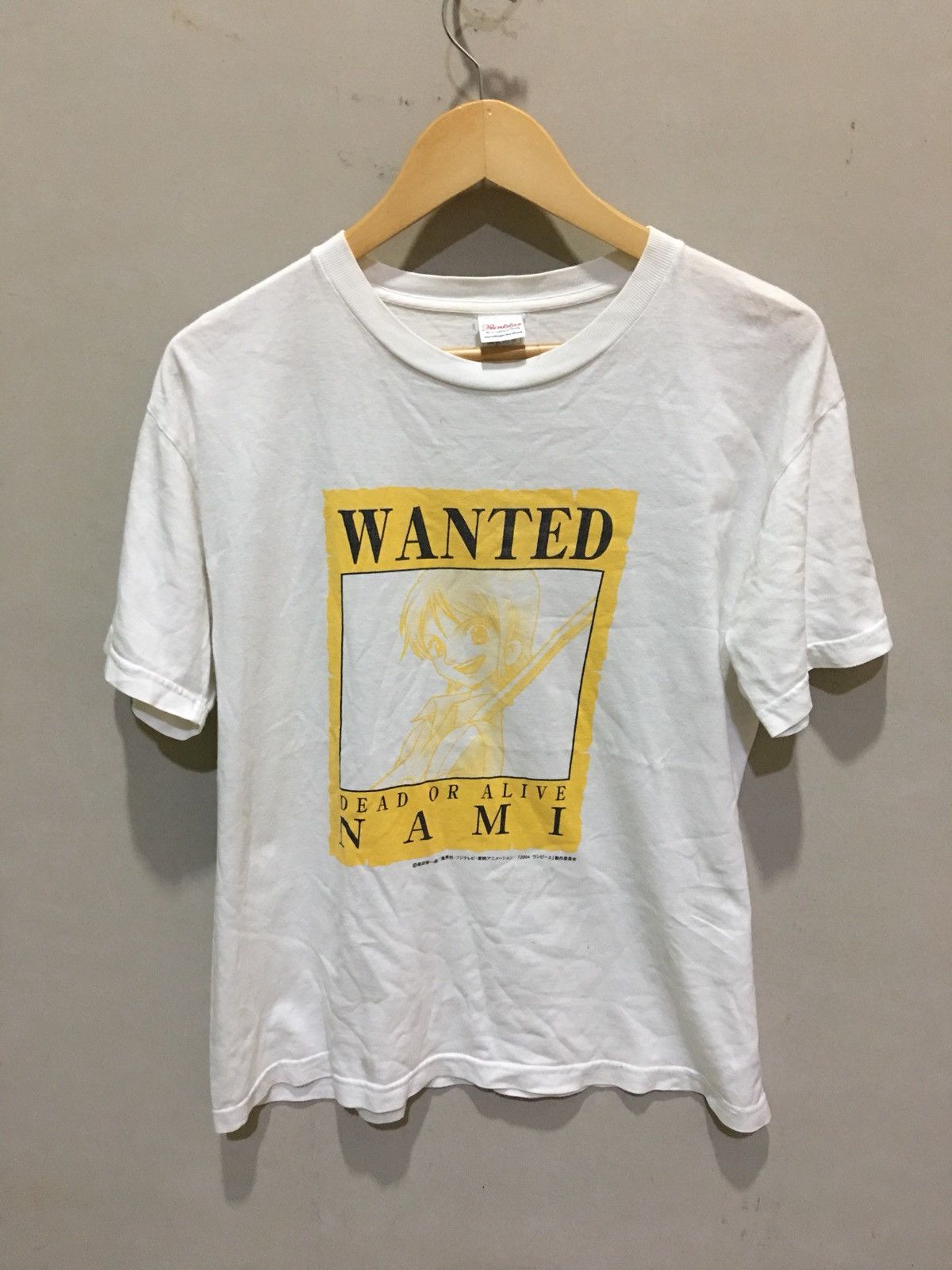 One Piece One Piece Anime Nami Wanted Shirt Size US M / EU 48-50 / 2 - 1 Thumbnail