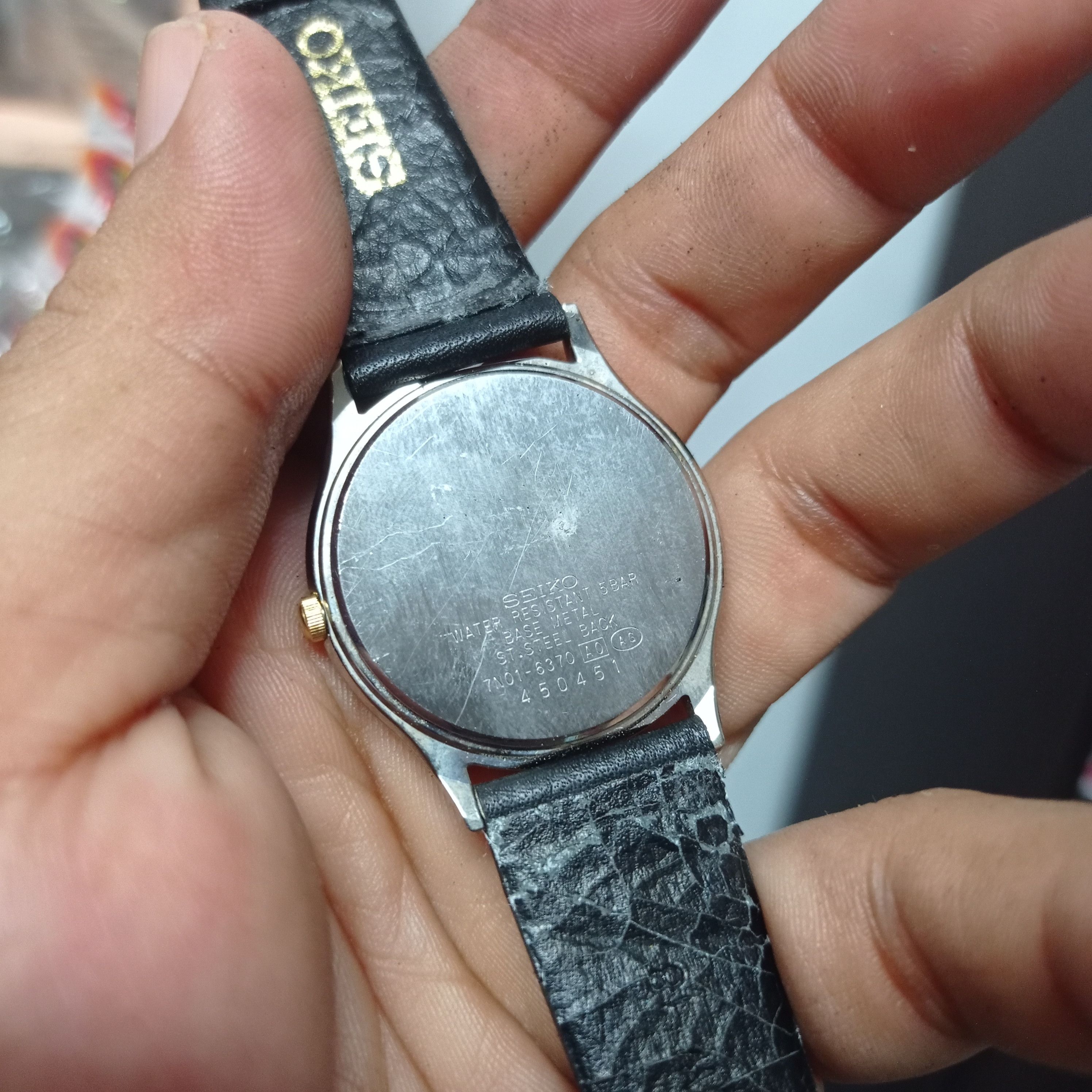 Japanese Brand × Seiko × Vintage RETRO SEIKO (7N01-6370) JAPAN MADE VINTAGE ITEM. Size ONE SIZE - 2 Thumbnail