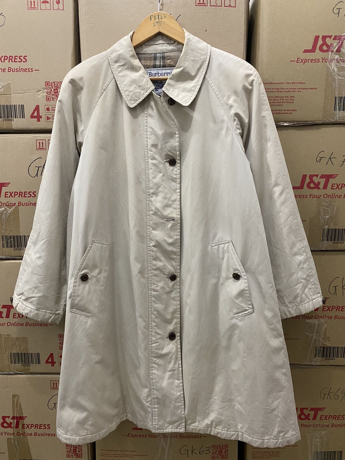 Burberry × Designer × Vintage Vintage Burberrys Transcoat Novacheck Lining. Size US L / EU 52-54 / 3 - 2 Thumbnail