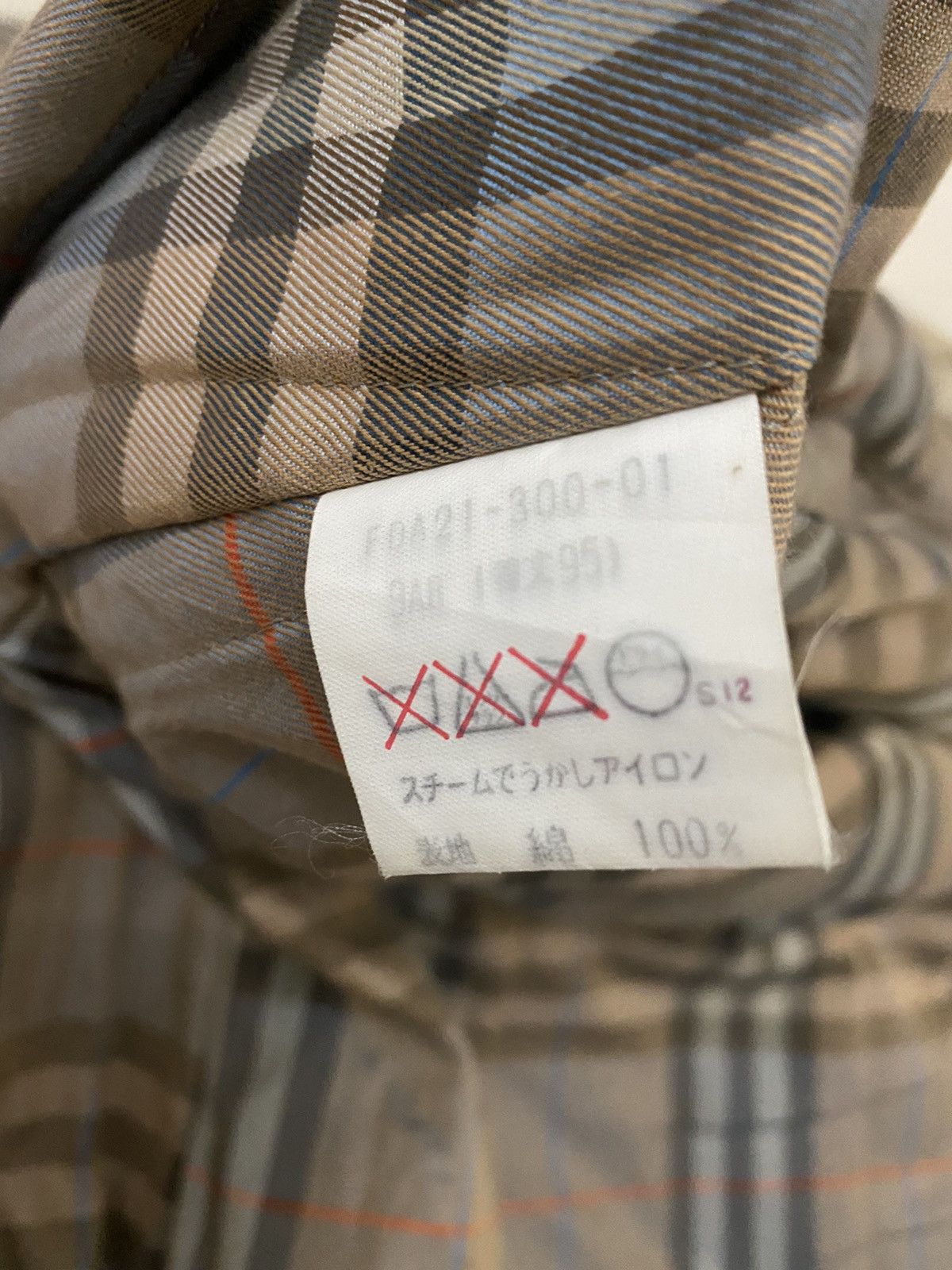 Burberry × Designer × Vintage Vintage Burberrys Transcoat Novacheck Lining. Size US L / EU 52-54 / 3 - 9 Thumbnail