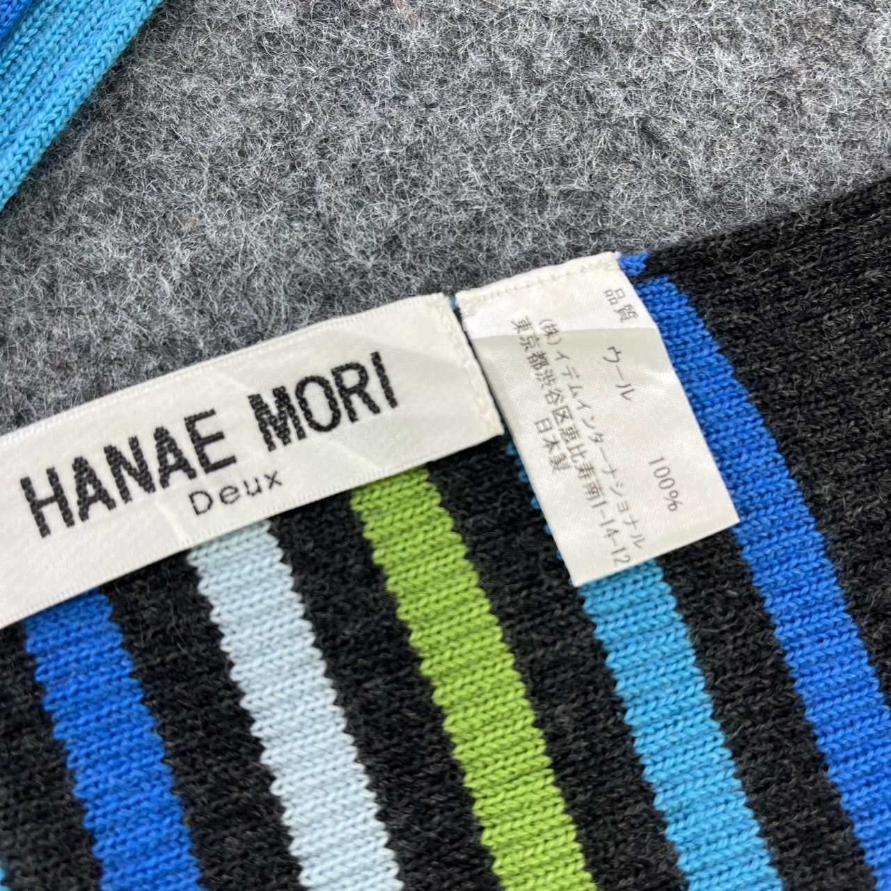 Hanae Mori × Vintage HANAE MORI SCARVES / MUFFLER / NECKWEAR T628 Size ONE SIZE - 9 Thumbnail