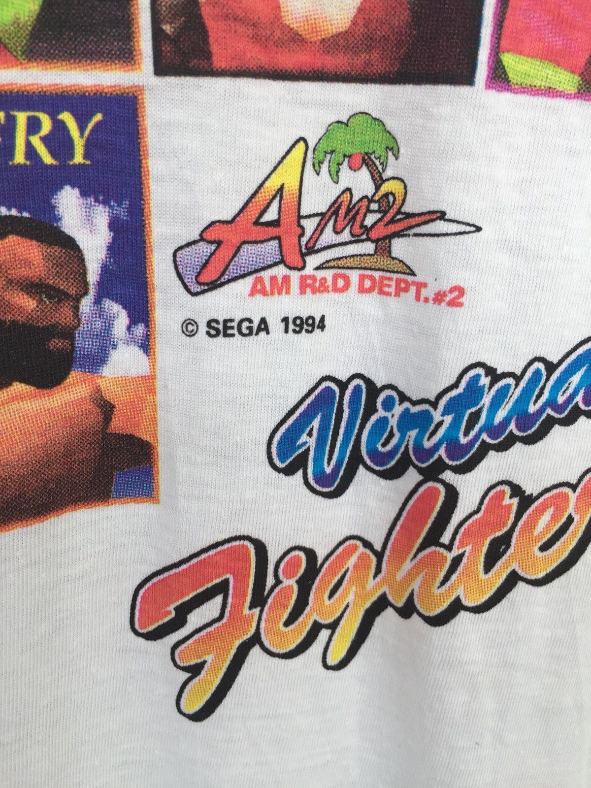 Vintage RARE🔥Vtg 90s Virtua Fighters 2 Sega Anime Shirt Size US M / EU 48-50 / 2 - 4 Thumbnail