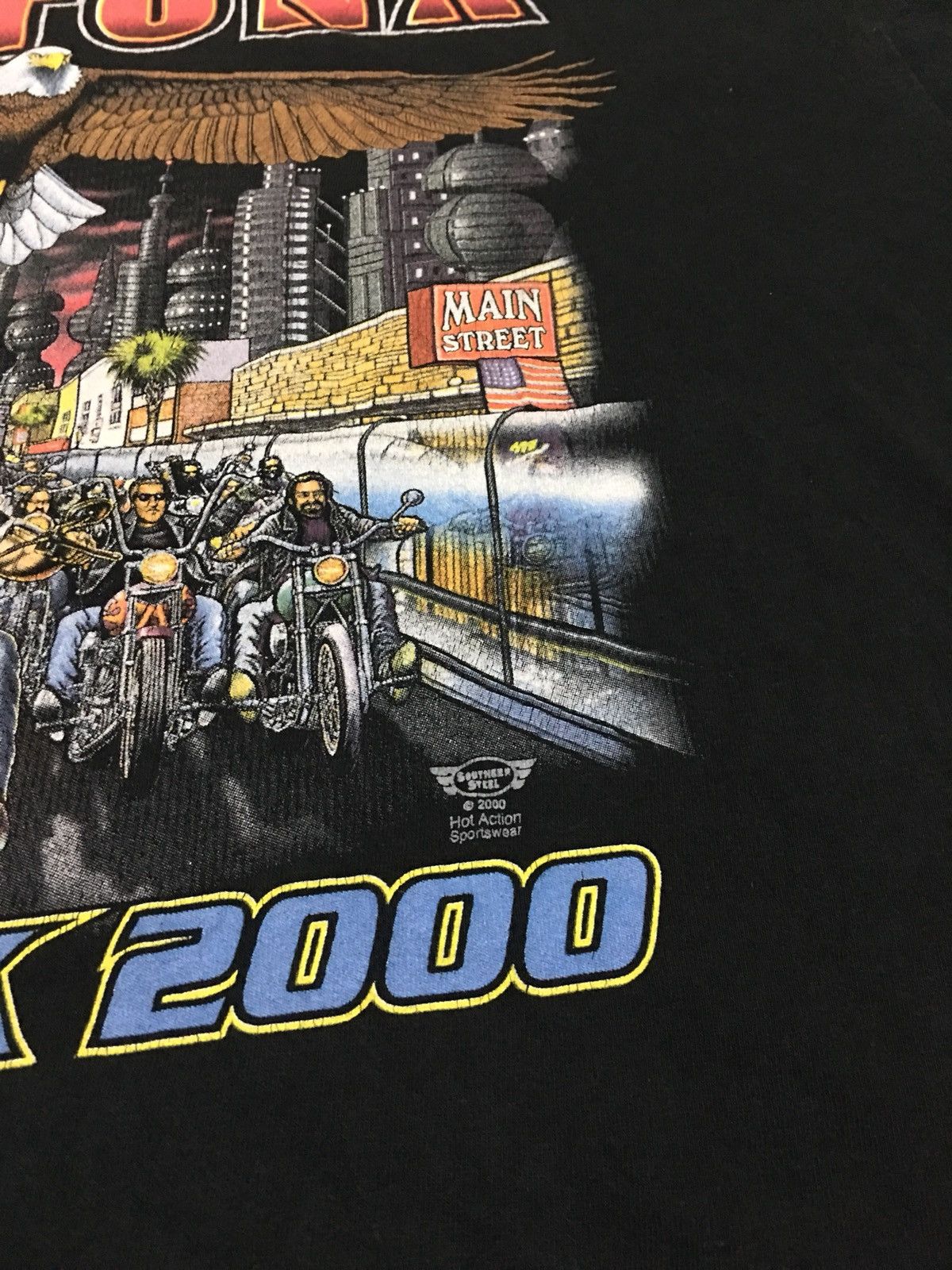 Harley Davidson Vintage 3D Emblem Design Harley Davidson Daytona bike Shirt Size US XL / EU 56 / 4 - 5 Thumbnail