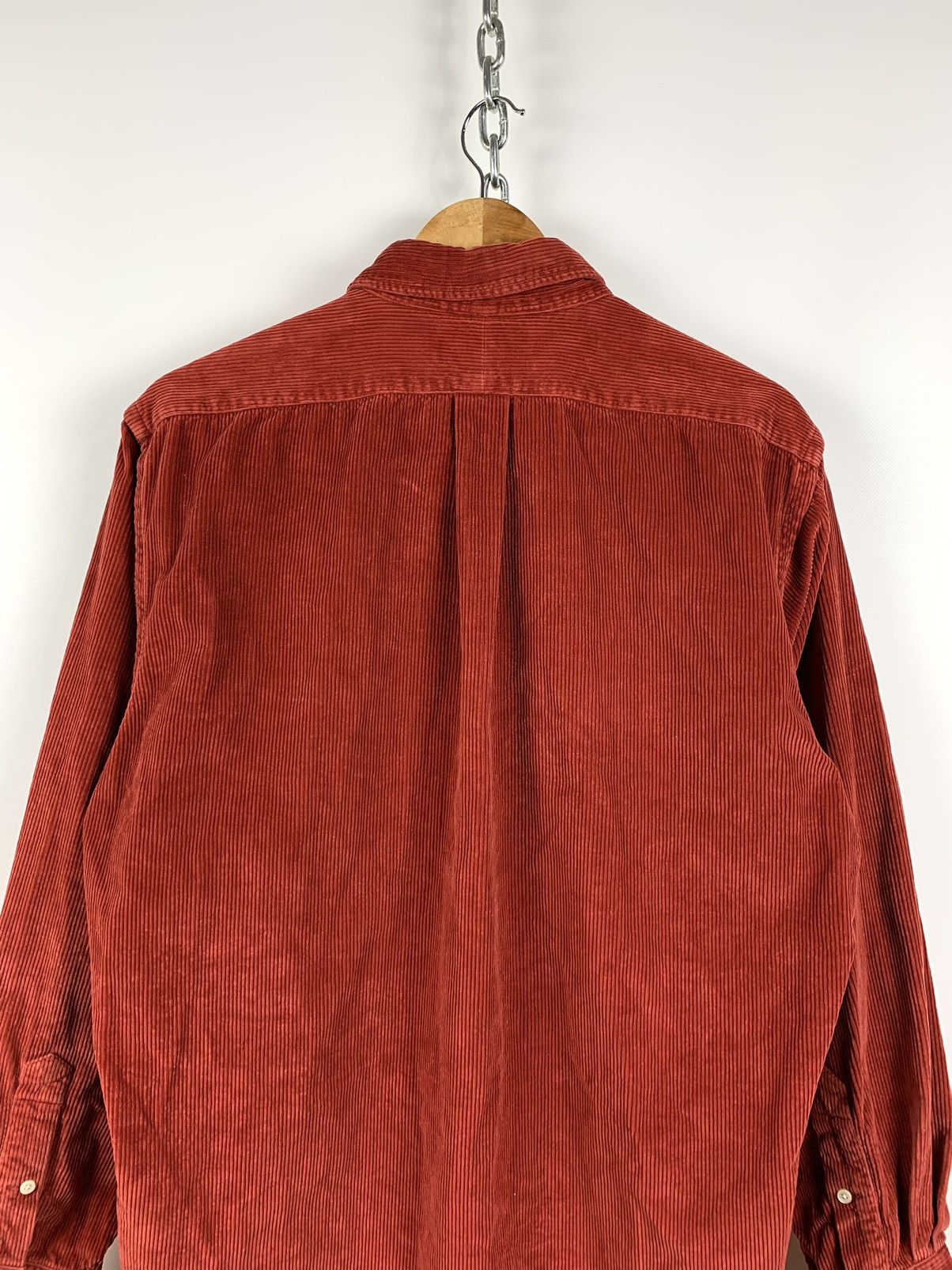 Polo Ralph Lauren Vintage Polo Ralph Lauren Corduroy Velvet Long Sleeve Shirt Size US L / EU 52-54 / 3 - 6 Thumbnail