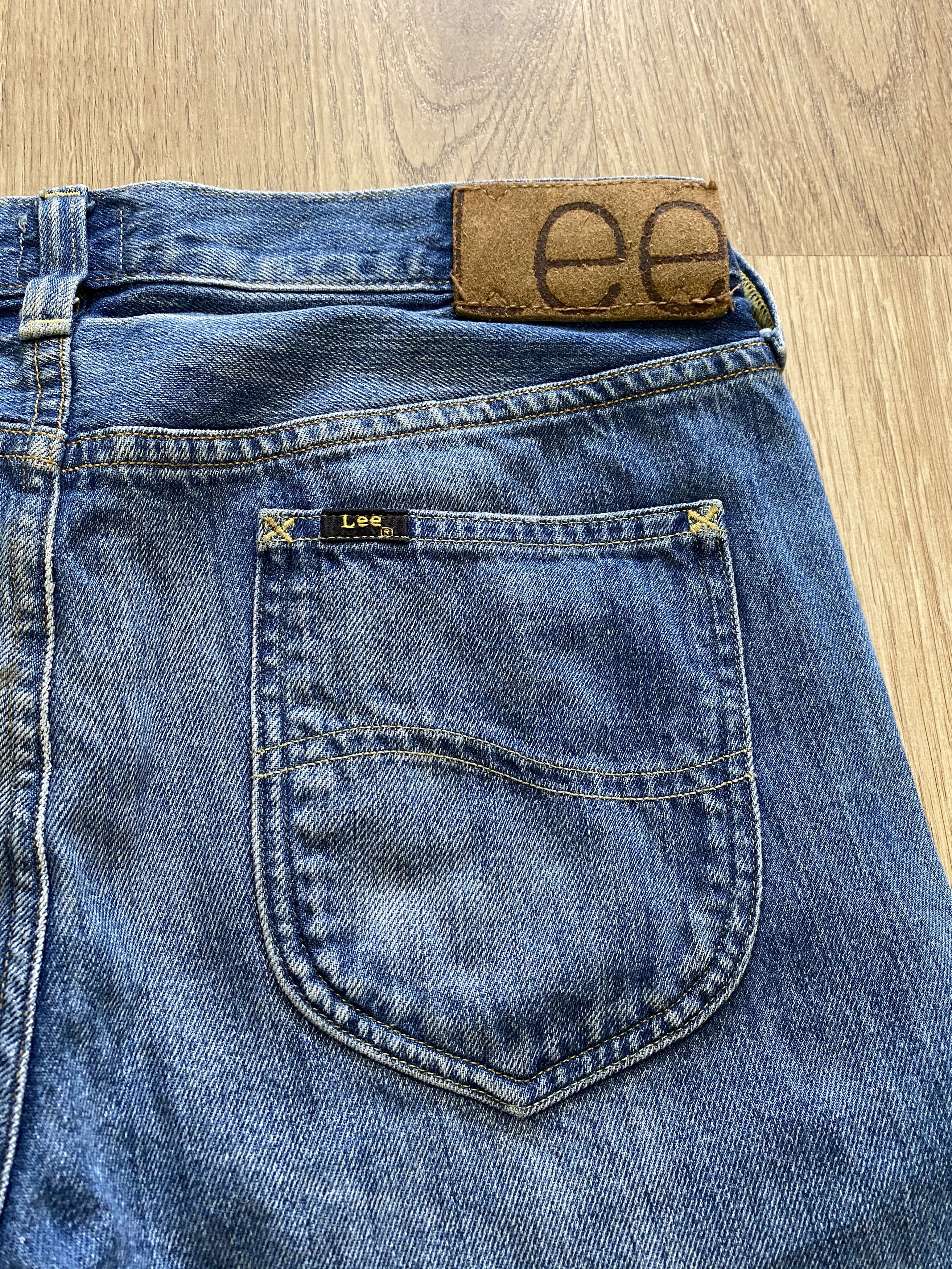 Lee Lee 101 S 13 Ounce Pure White Selvedge Line Denim Lot 81 Size US 31 - 4 Thumbnail