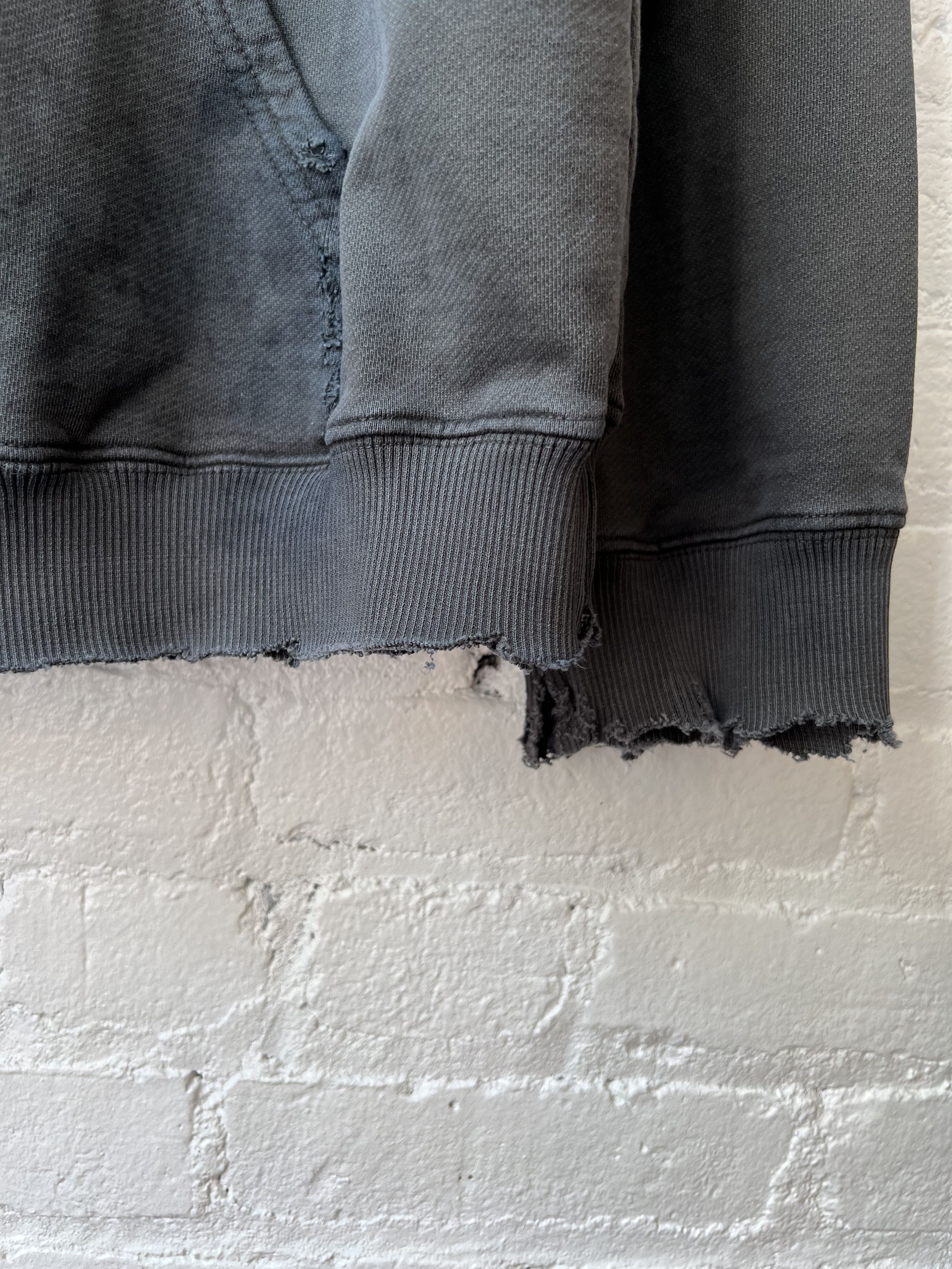 Vintage Thrashed Hoodie With Pins