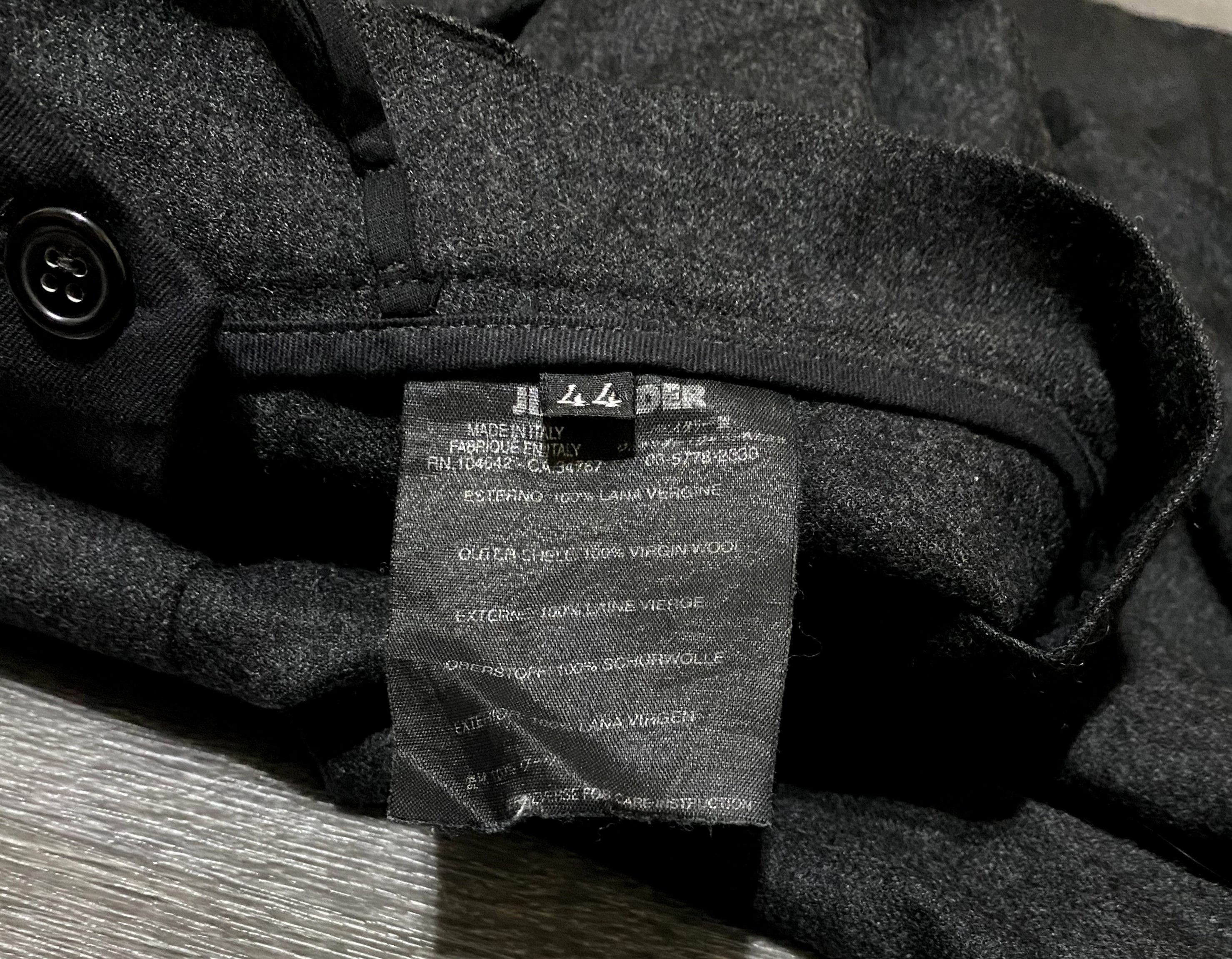 Jil Sander Jil Sander Virgin Wool Straight Leg Grey Trousers Pants Size 30" / US 8 / IT 44 - 6 Thumbnail