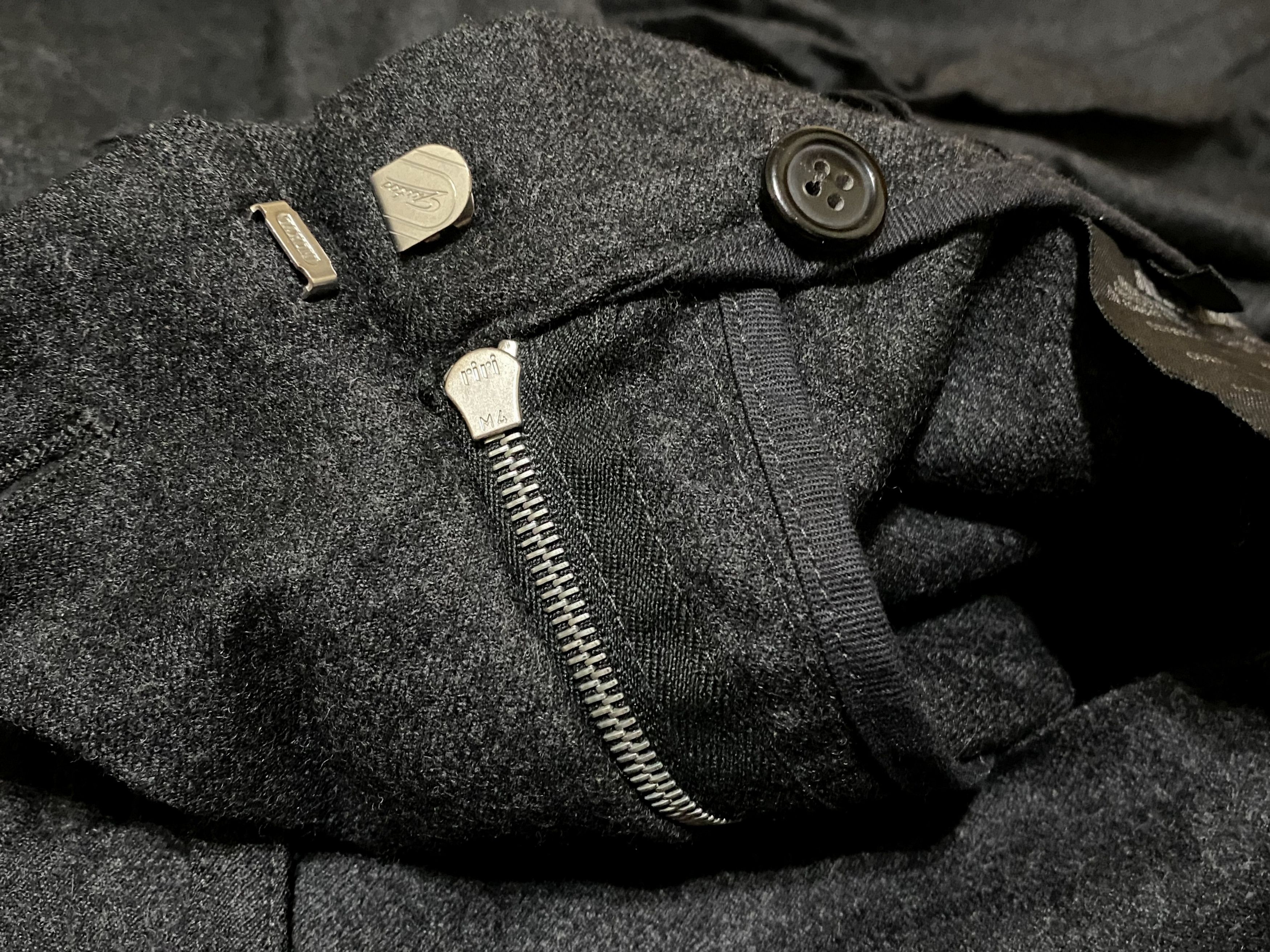 Jil Sander Jil Sander Virgin Wool Straight Leg Grey Trousers Pants Size 30" / US 8 / IT 44 - 9 Thumbnail