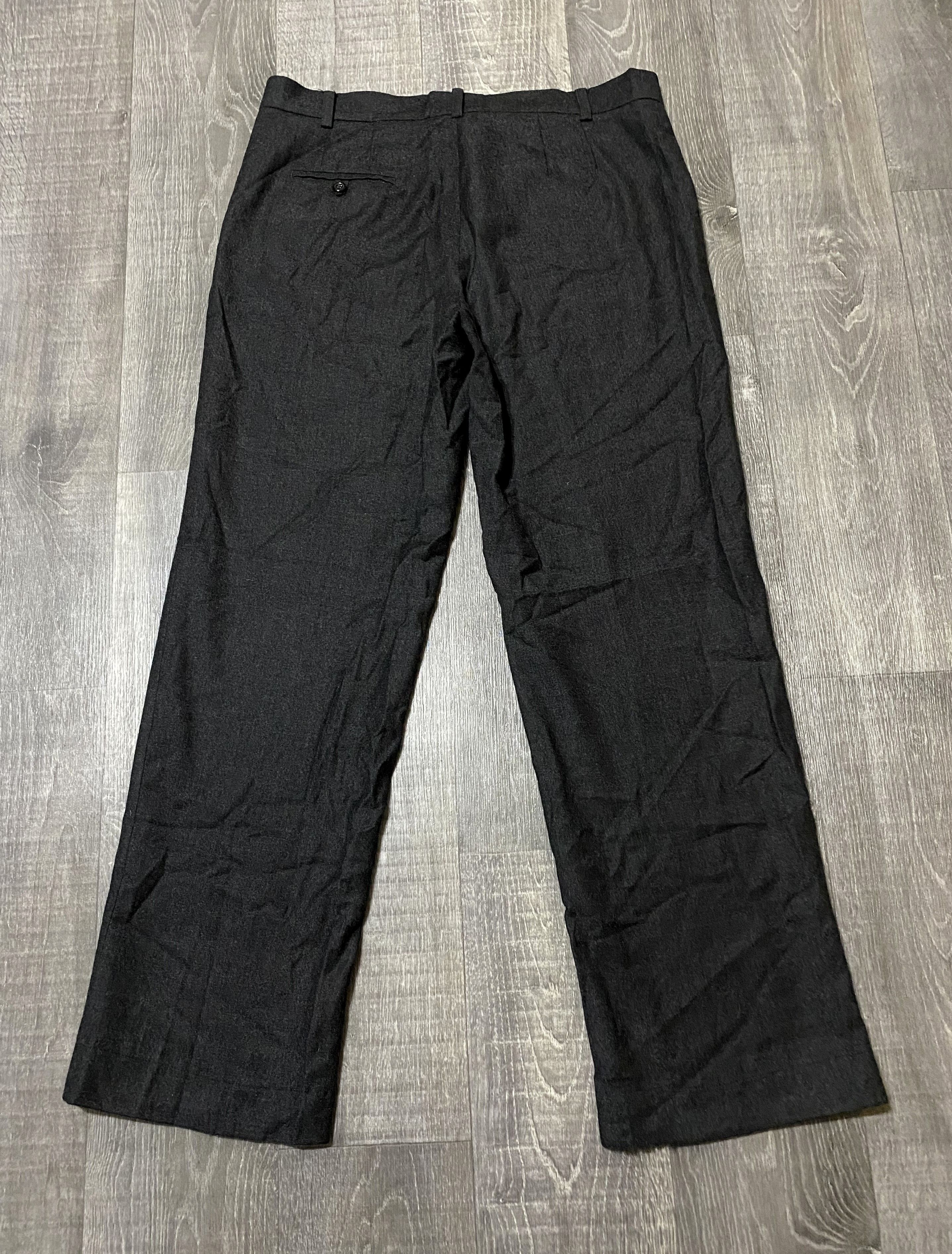Jil Sander Jil Sander Virgin Wool Straight Leg Grey Trousers Pants Size 30" / US 8 / IT 44 - 4 Thumbnail
