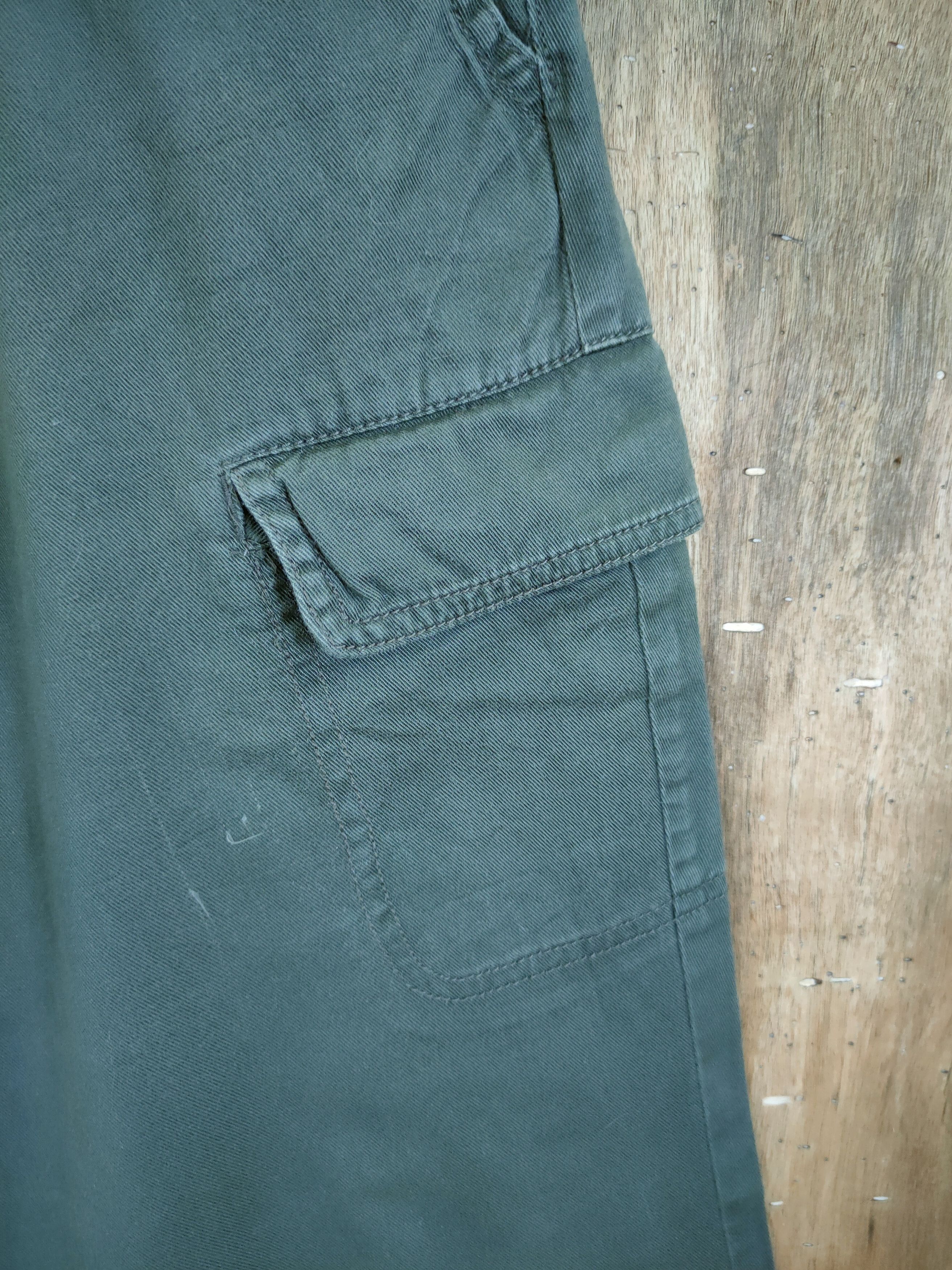 Japanese Brand DLL Japan green multipocket tactical cargo pants #1300 Size US 30 / EU 46 - 6 Thumbnail