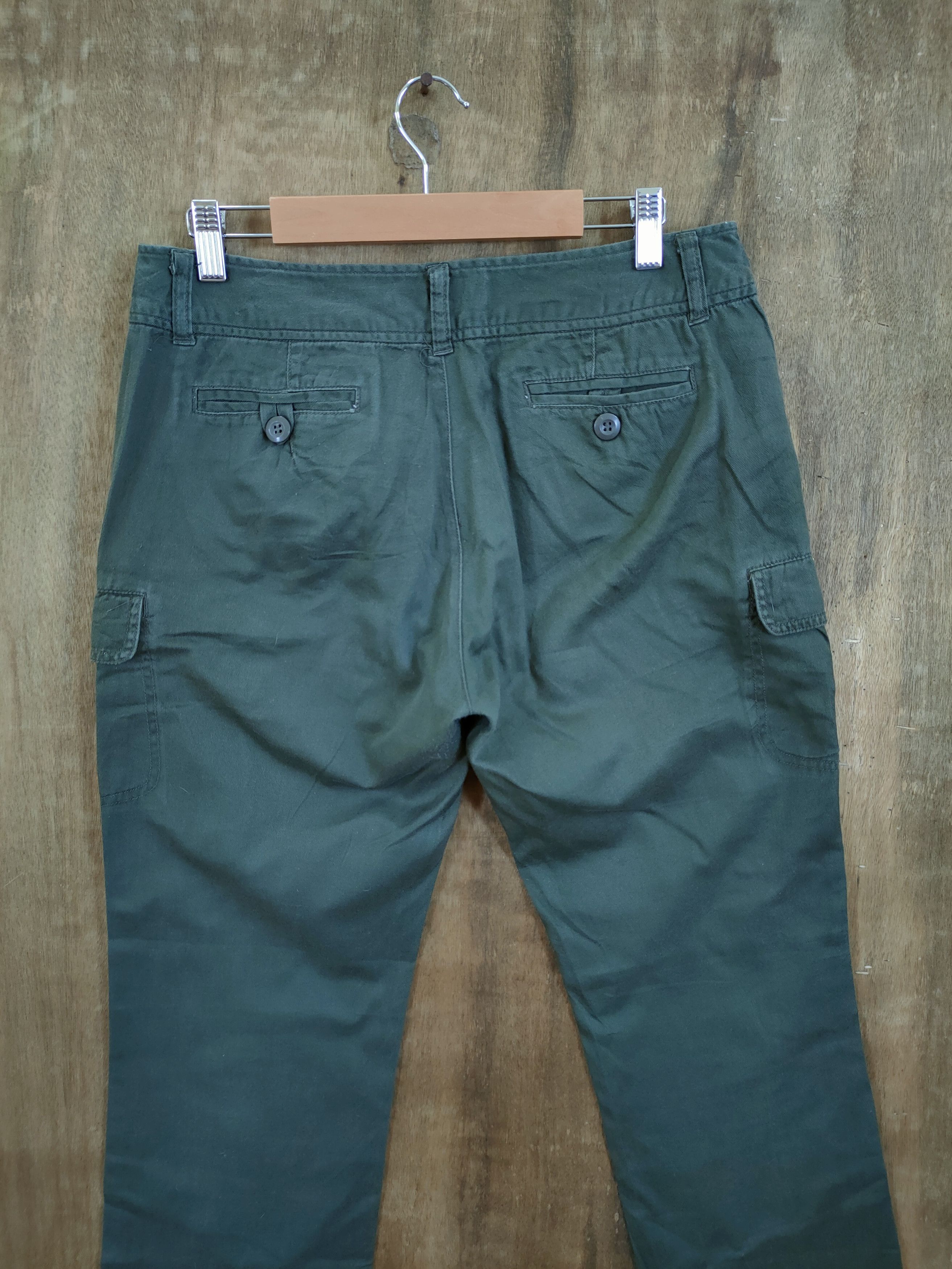 Japanese Brand DLL Japan green multipocket tactical cargo pants #1300 Size US 30 / EU 46 - 9 Thumbnail