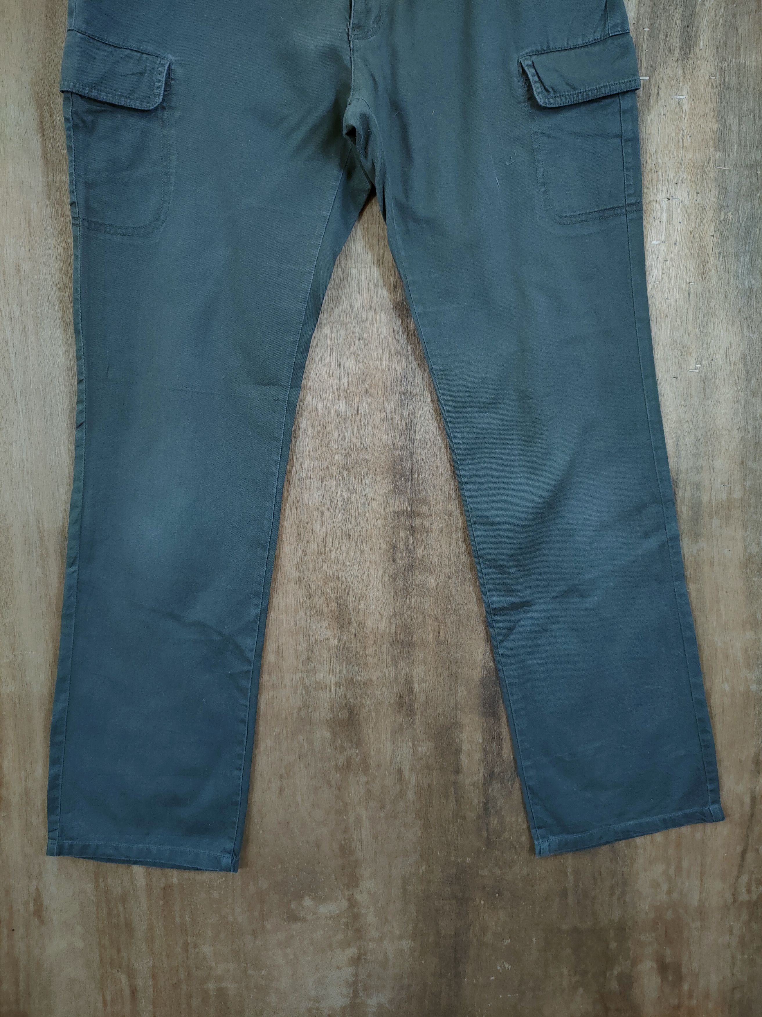 Japanese Brand DLL Japan green multipocket tactical cargo pants #1300 Size US 30 / EU 46 - 3 Thumbnail
