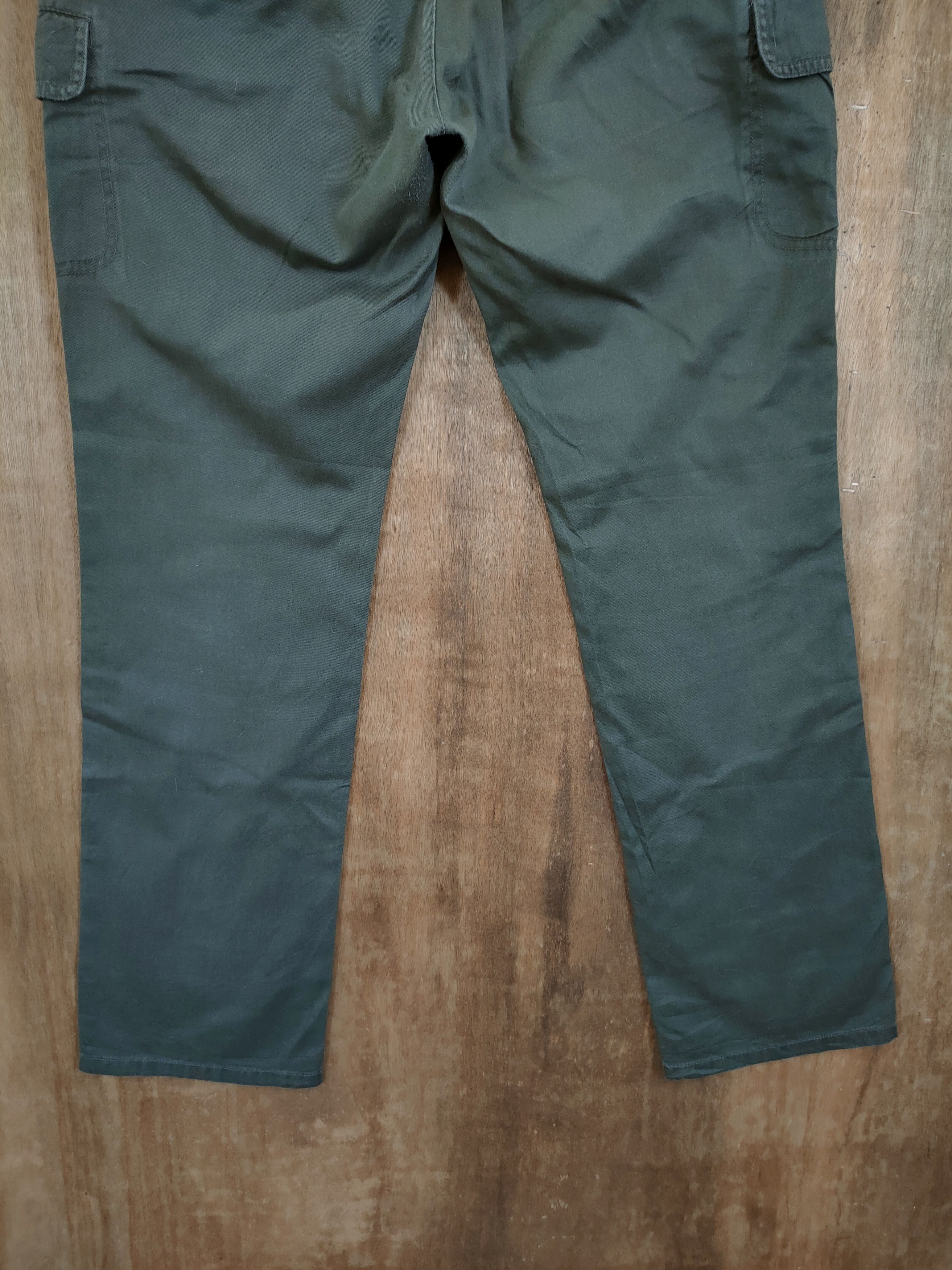Japanese Brand DLL Japan green multipocket tactical cargo pants #1300 Size US 30 / EU 46 - 8 Thumbnail