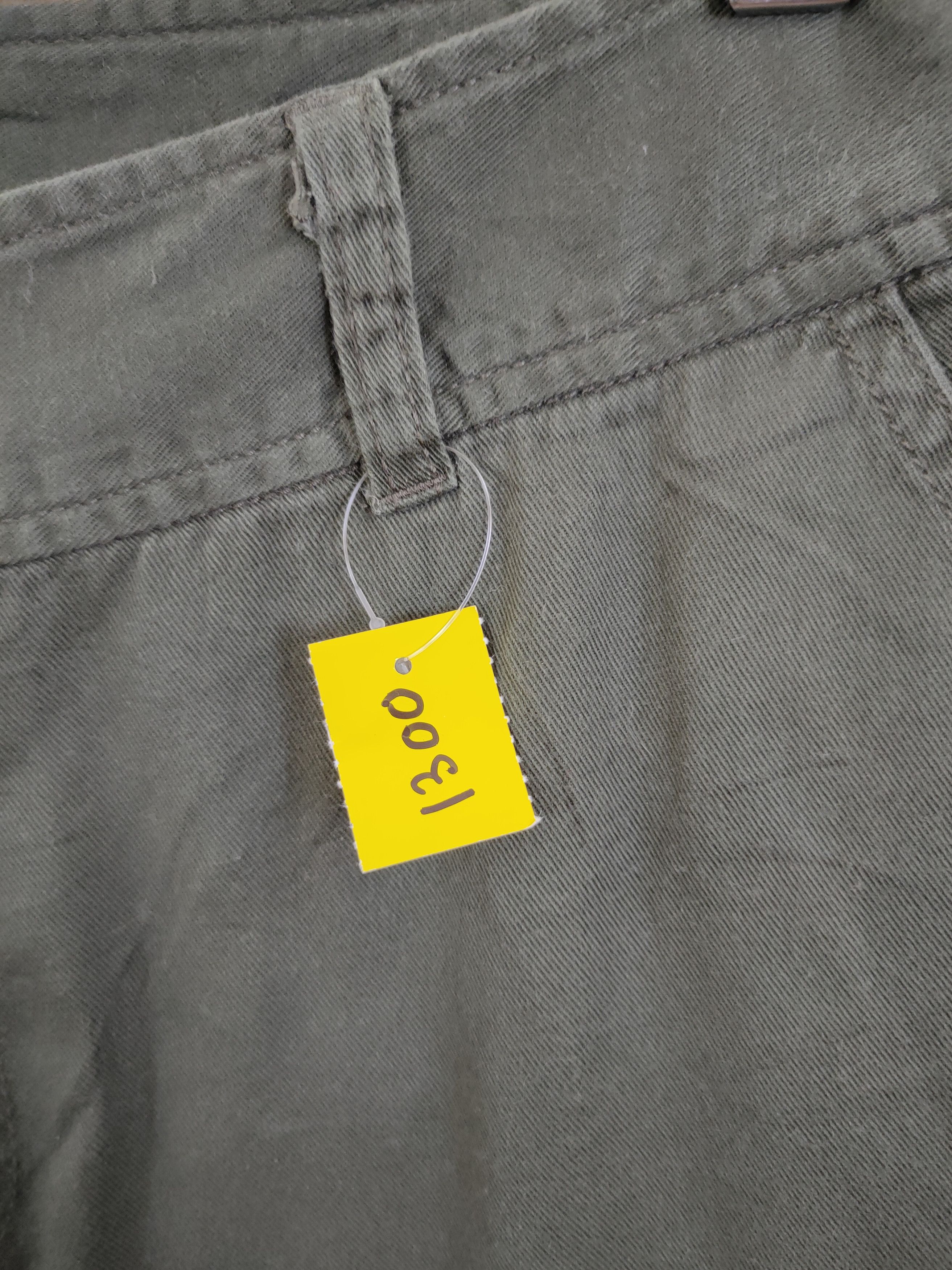 Japanese Brand DLL Japan green multipocket tactical cargo pants #1300 Size US 30 / EU 46 - 4 Thumbnail