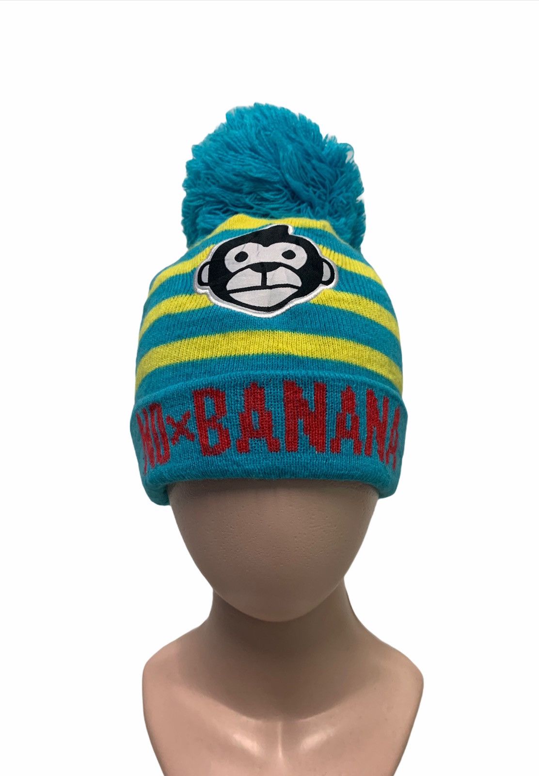 Japanese Brand 🇯🇵 Vintage UITTG BABY Inspired Bape Beanie Size ONE SIZE - 1 Thumbnail