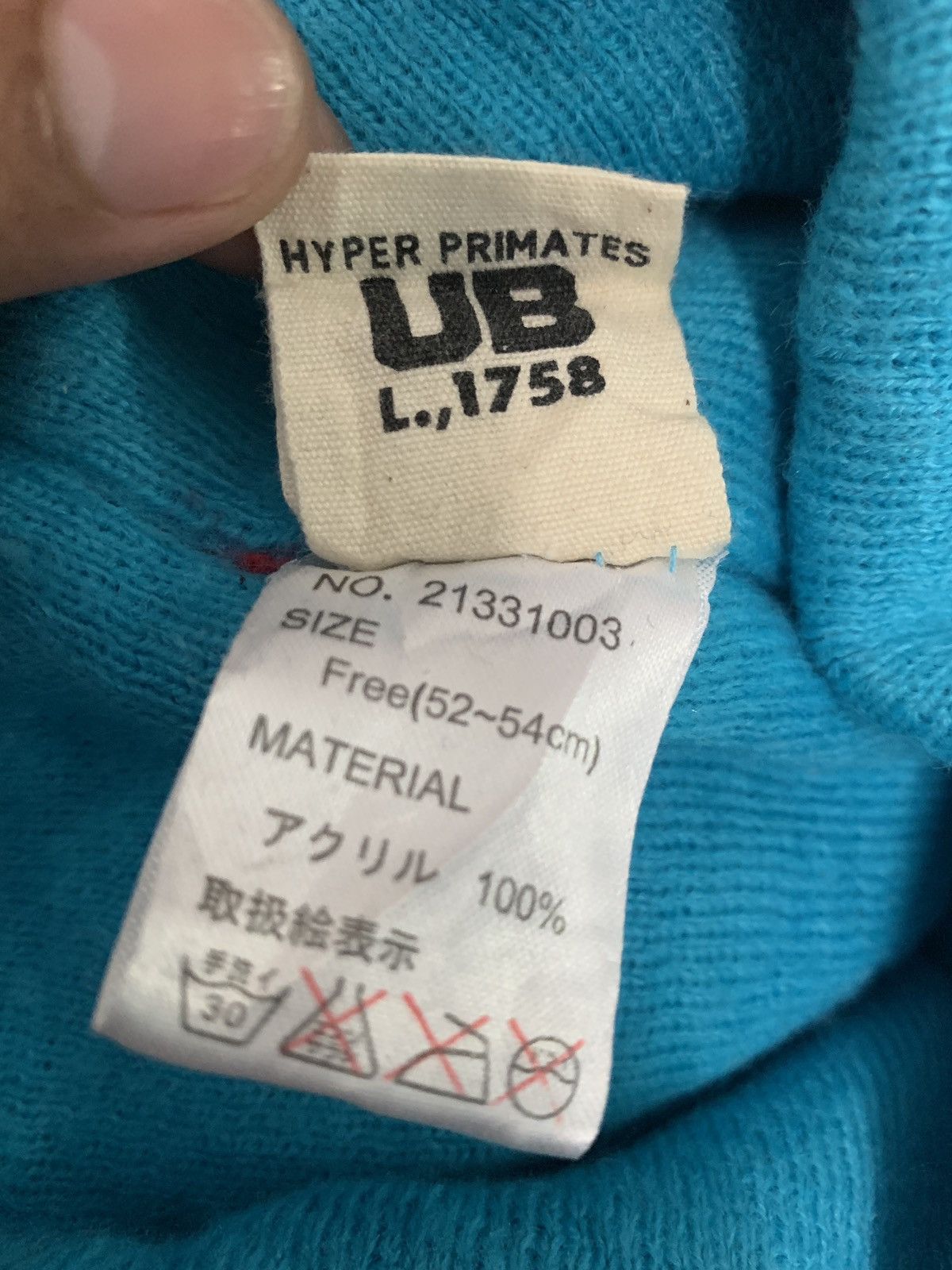 Japanese Brand 🇯🇵 Vintage UITTG BABY Inspired Bape Beanie Size ONE SIZE - 6 Thumbnail