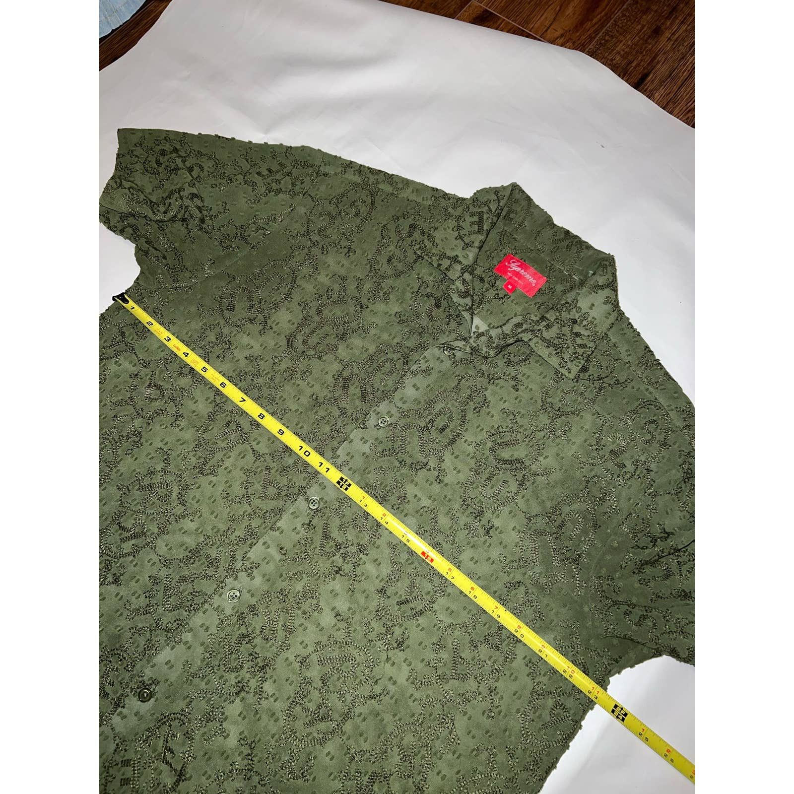 Supreme Supreme Chainstitch Chiffon Shirt Size US M / EU 48-50 / 2 - 4 Thumbnail