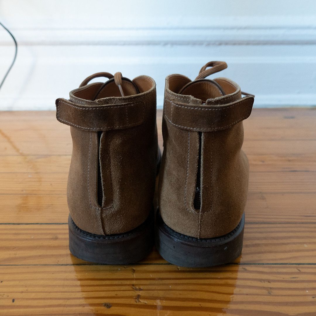 Jil Sander Suede Back-Zip Boots Size US 11 / EU 44 - 5 Thumbnail