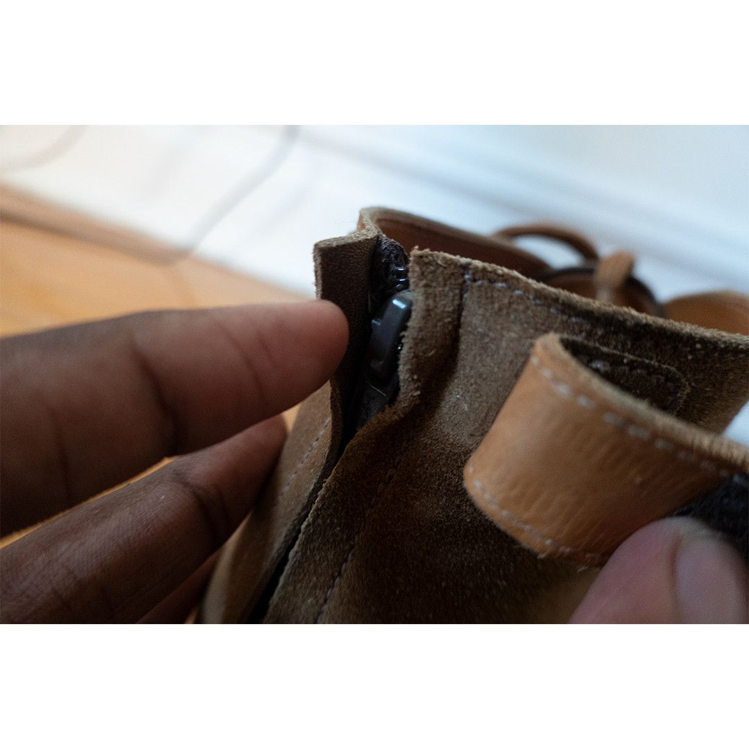 Jil Sander Suede Back-Zip Boots Size US 11 / EU 44 - 6 Thumbnail