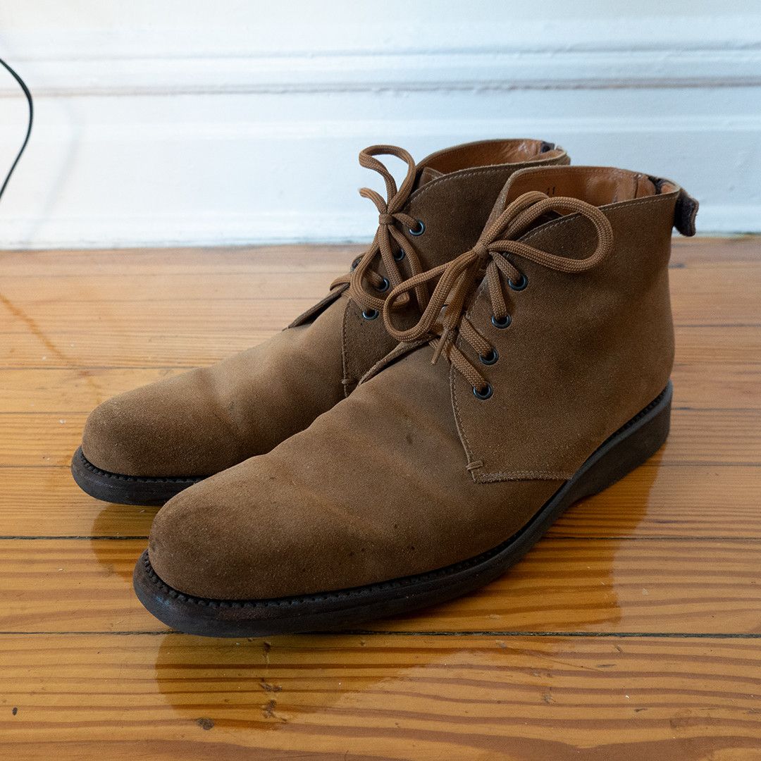 Jil Sander Suede Back-Zip Boots Size US 11 / EU 44 - 3 Thumbnail