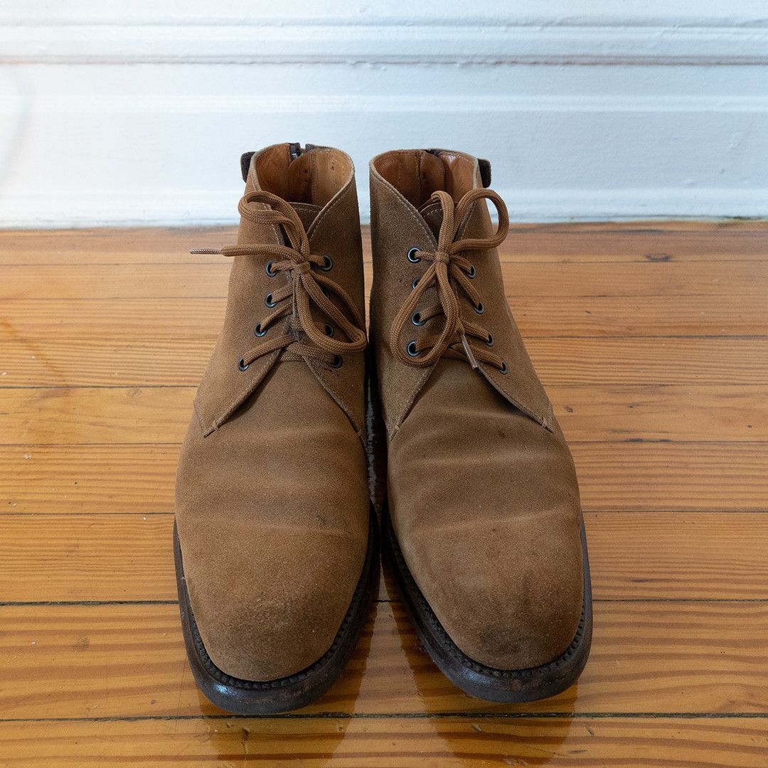 Jil Sander Suede Back-Zip Boots Size US 11 / EU 44 - 2 Thumbnail