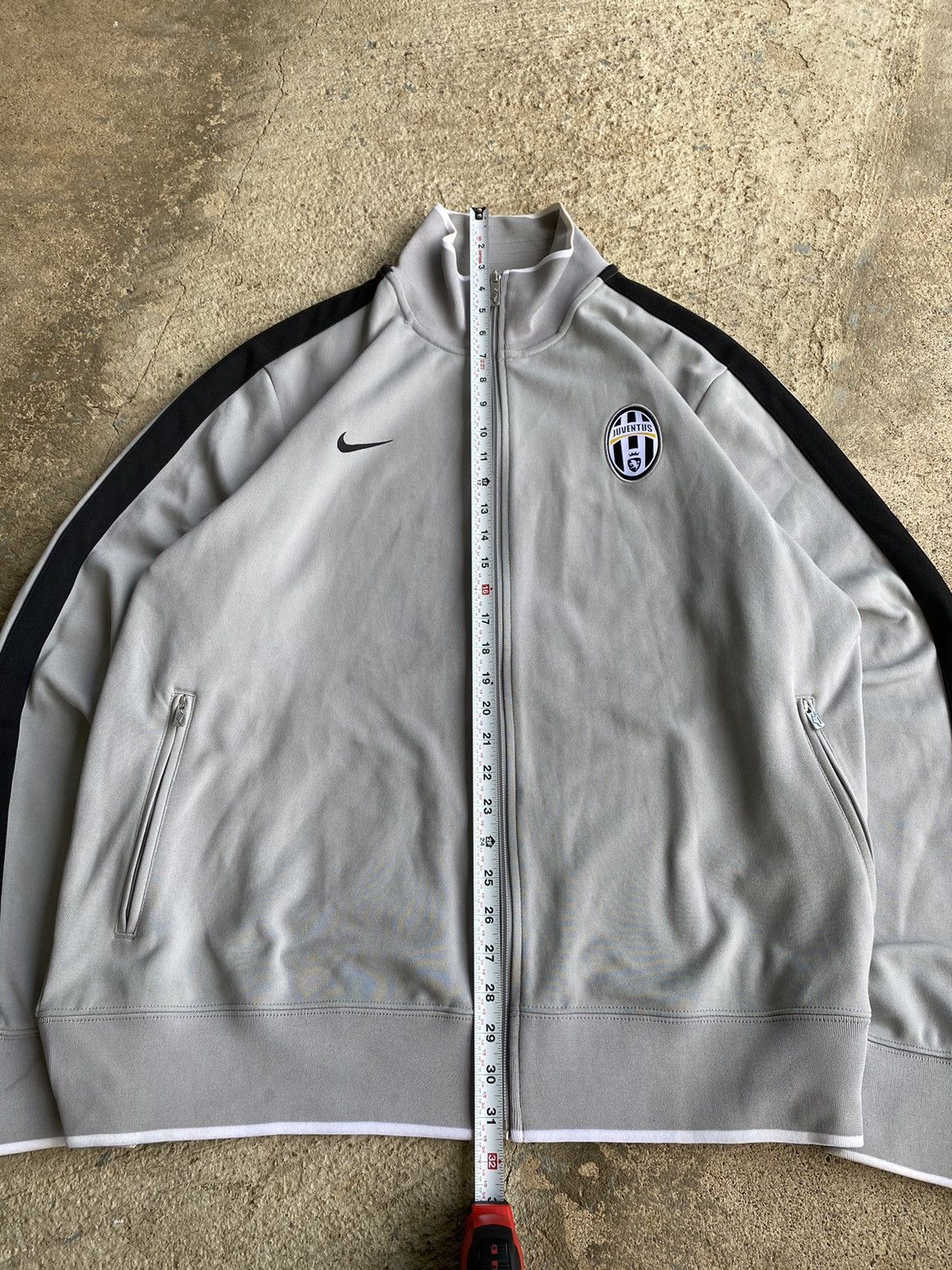 Nike × Vintage Nike Y2K Football Soccer Track Jacket Juventus FC Size US XXL / EU 58 / 5 - 15 Thumbnail