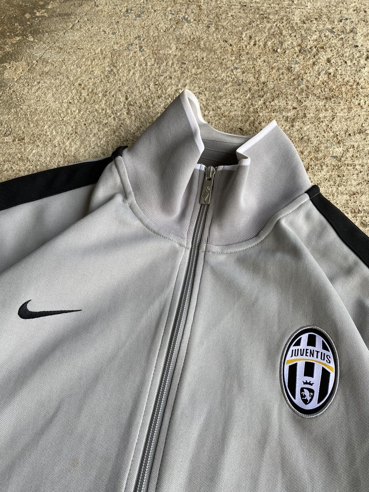 Nike × Vintage Nike Y2K Football Soccer Track Jacket Juventus FC Size US XXL / EU 58 / 5 - 3 Thumbnail