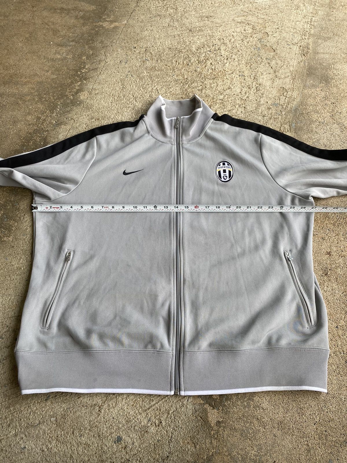 Nike × Vintage Nike Y2K Football Soccer Track Jacket Juventus FC Size US XXL / EU 58 / 5 - 16 Thumbnail