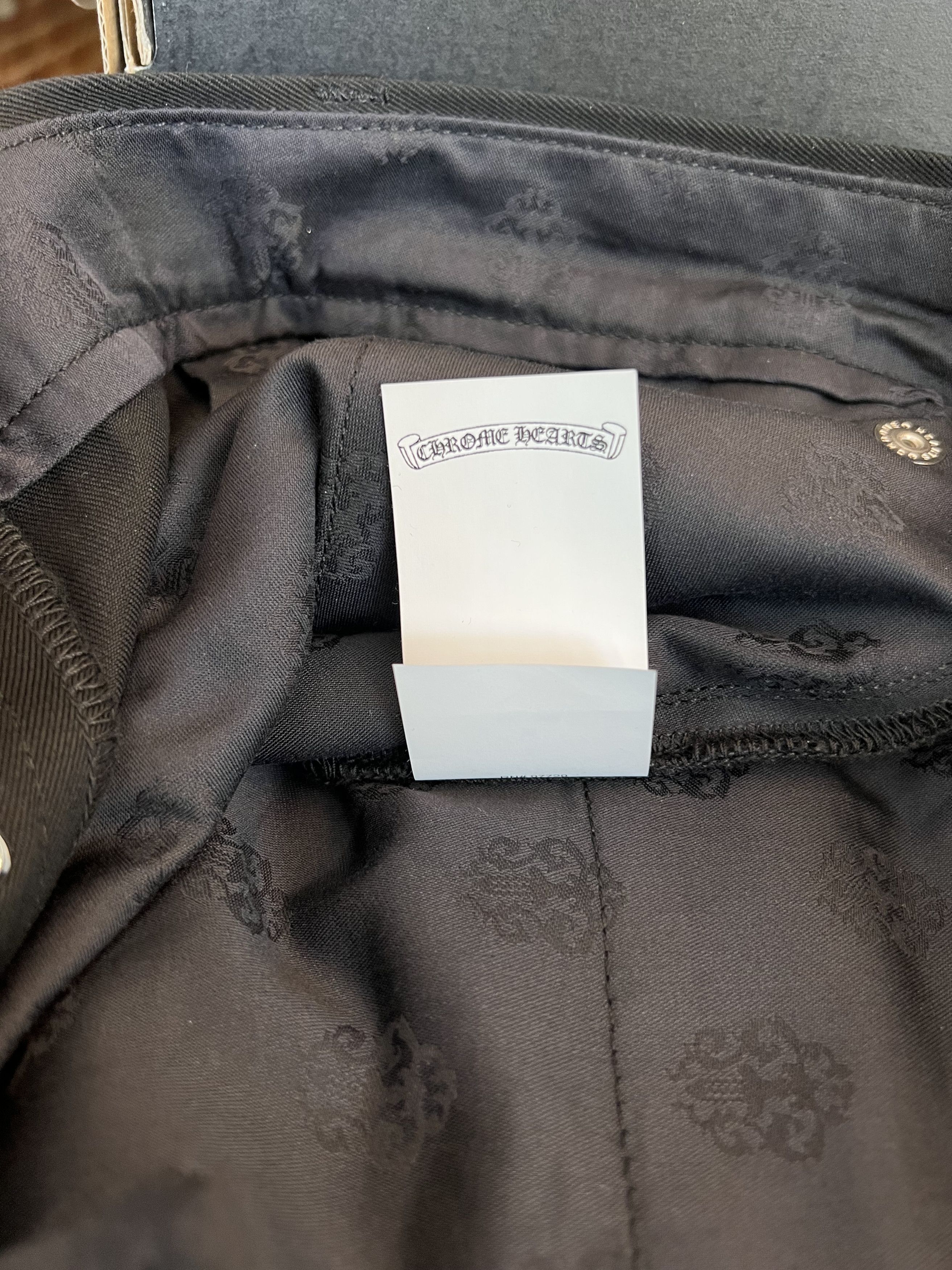 Chrome Hearts Chrome Hearts Black Chino Pants Size US 36 / EU 52 - 10 Thumbnail