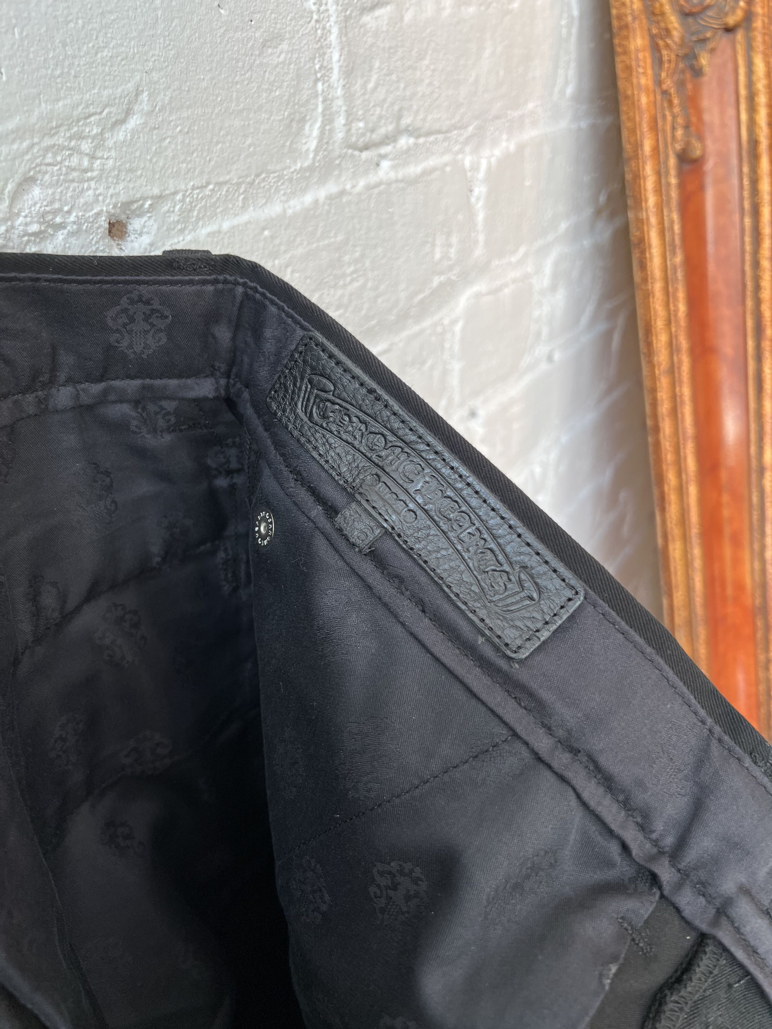 Chrome Hearts Chrome Hearts Black Chino Pants Size US 36 / EU 52 - 9 Thumbnail