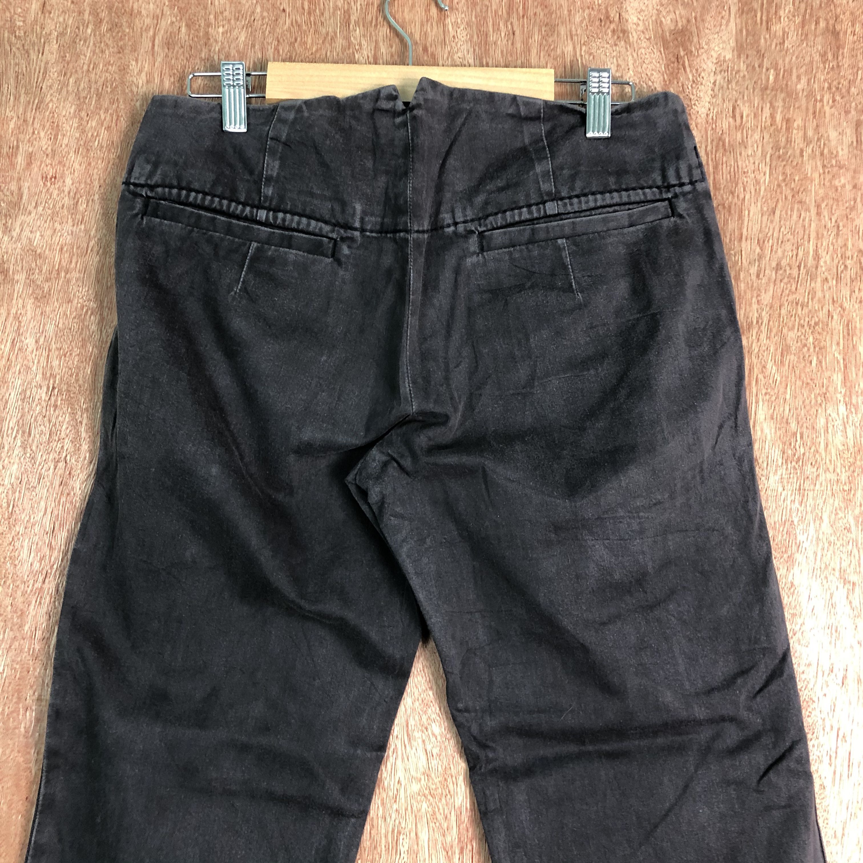 Japanese Brand DLL Homspun Black streetwear cargo Pants #c096 Size 28" / US 6 / IT 42 - 6 Thumbnail