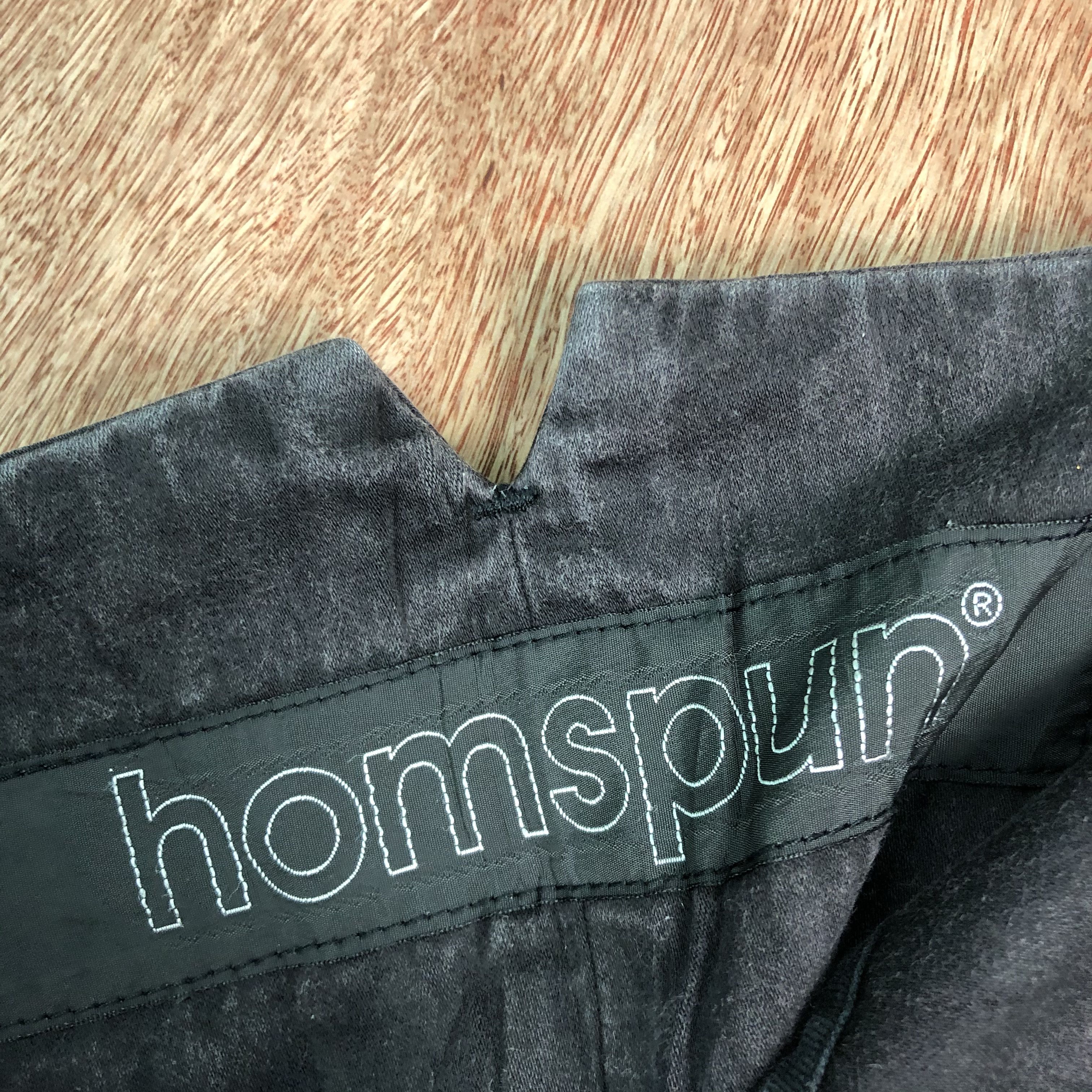 Japanese Brand DLL Homspun Black streetwear cargo Pants #c096 Size 28" / US 6 / IT 42 - 8 Thumbnail