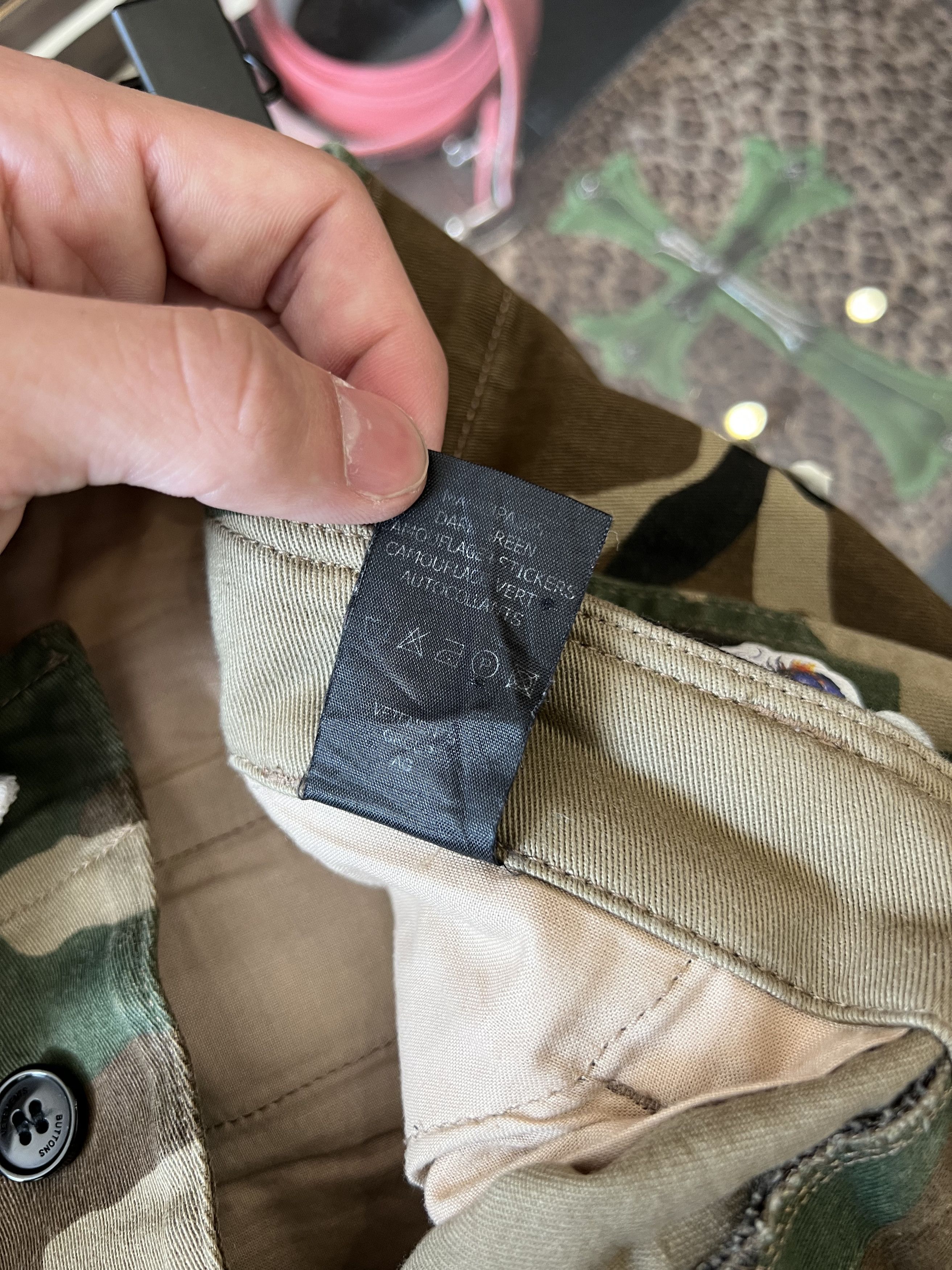 Vetements Vetements 2019 Camo Sticker cargo pants Size US 32 / EU 48 - 10 Thumbnail