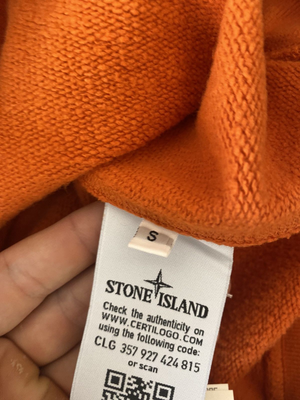 Stone Island Stone island embroidered logo sweatshirt Size US S / EU 44-46 / 1 - 4 Thumbnail