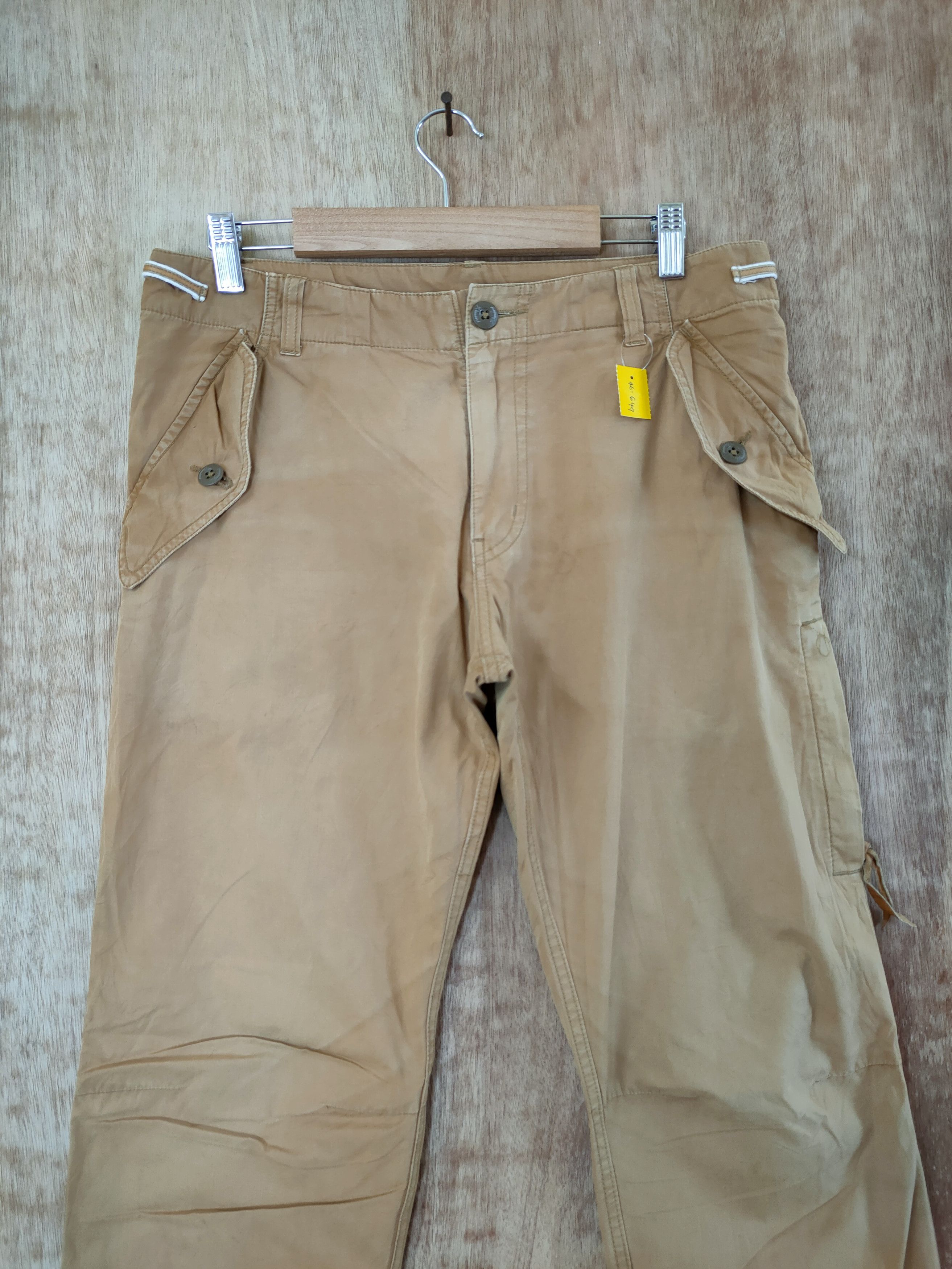 Japanese Brand × Journal Standard × Vintage Journal Standard japan casual brown cargo pants #46-649 Size US 31 - 3 Thumbnail