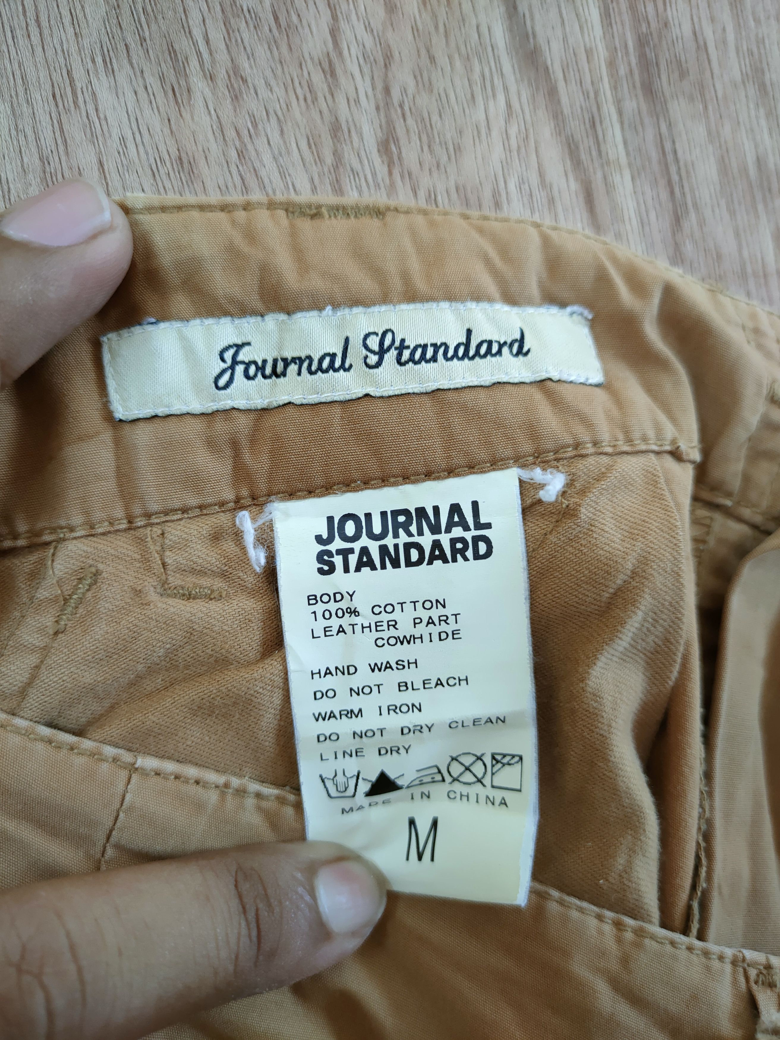 Japanese Brand × Journal Standard × Vintage Journal Standard japan casual brown cargo pants #46-649 Size US 31 - 12 Thumbnail