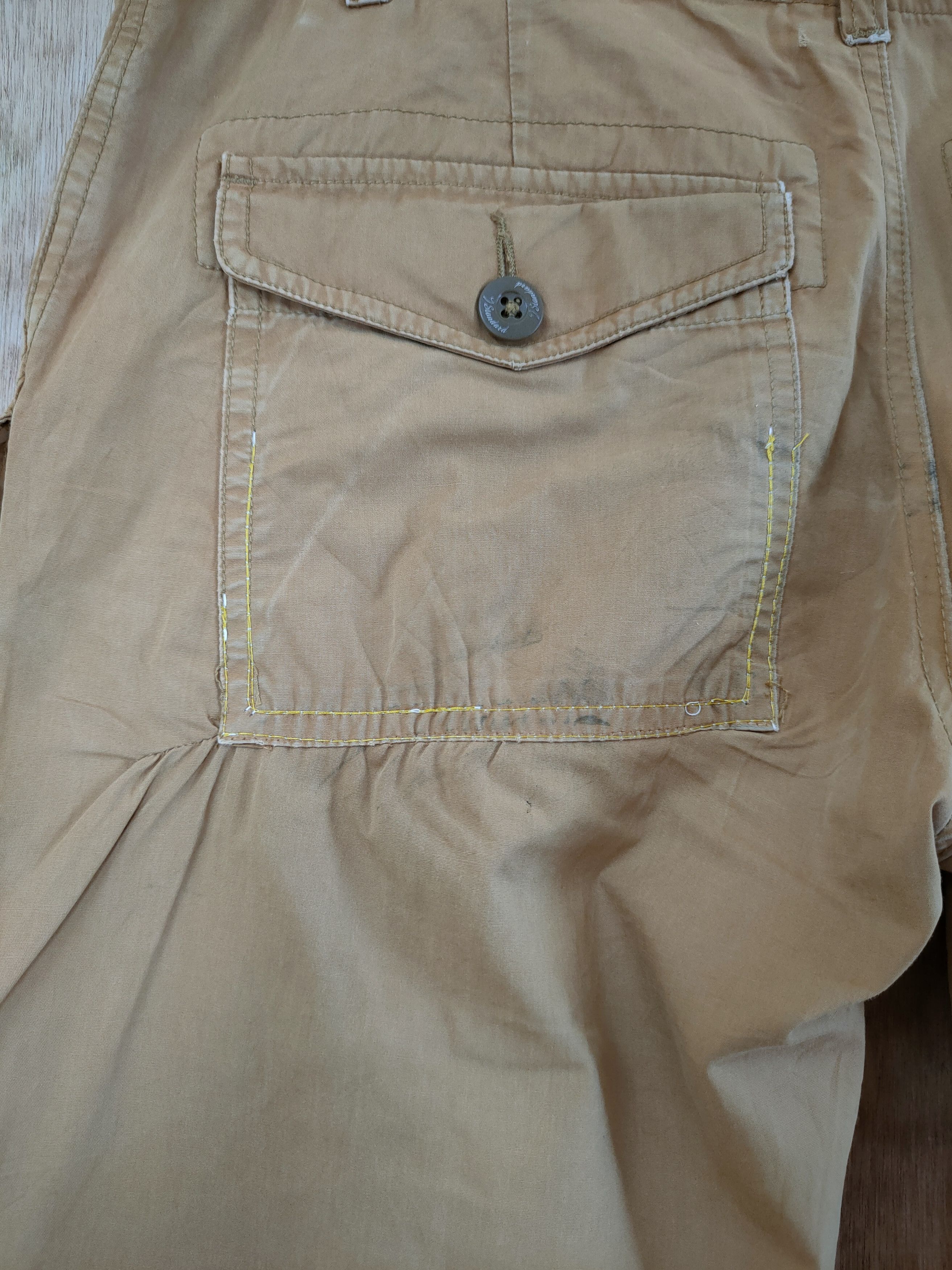 Japanese Brand × Journal Standard × Vintage Journal Standard japan casual brown cargo pants #46-649 Size US 31 - 10 Thumbnail