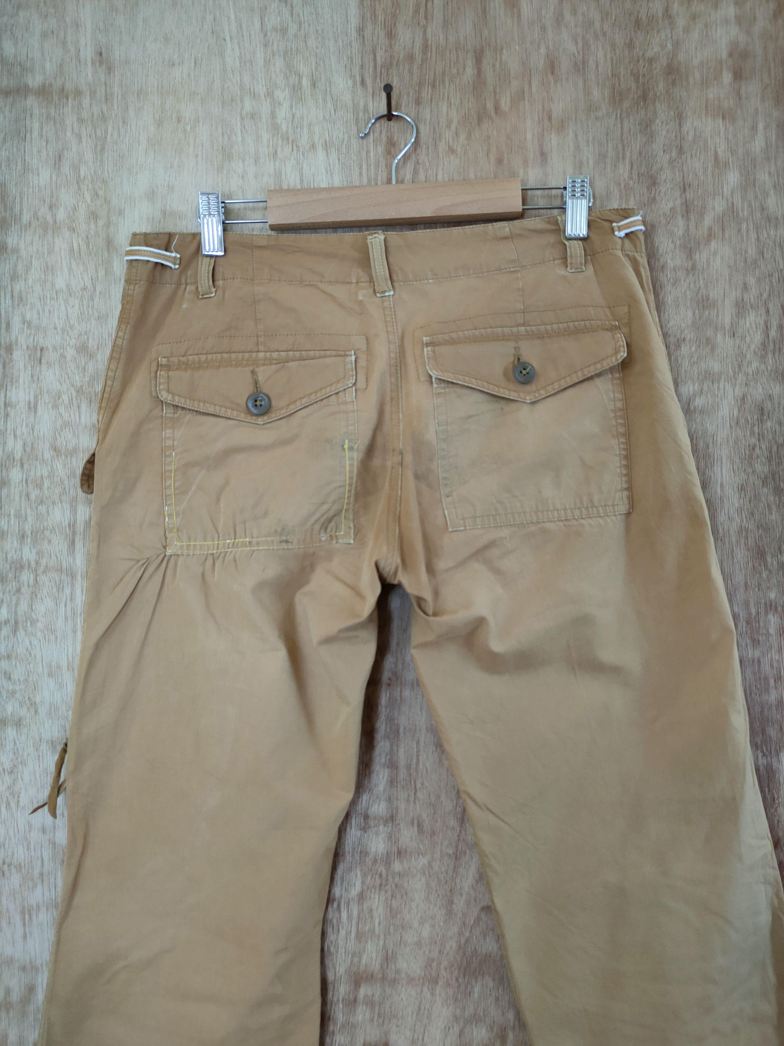 Japanese Brand × Journal Standard × Vintage Journal Standard japan casual brown cargo pants #46-649 Size US 31 - 9 Thumbnail