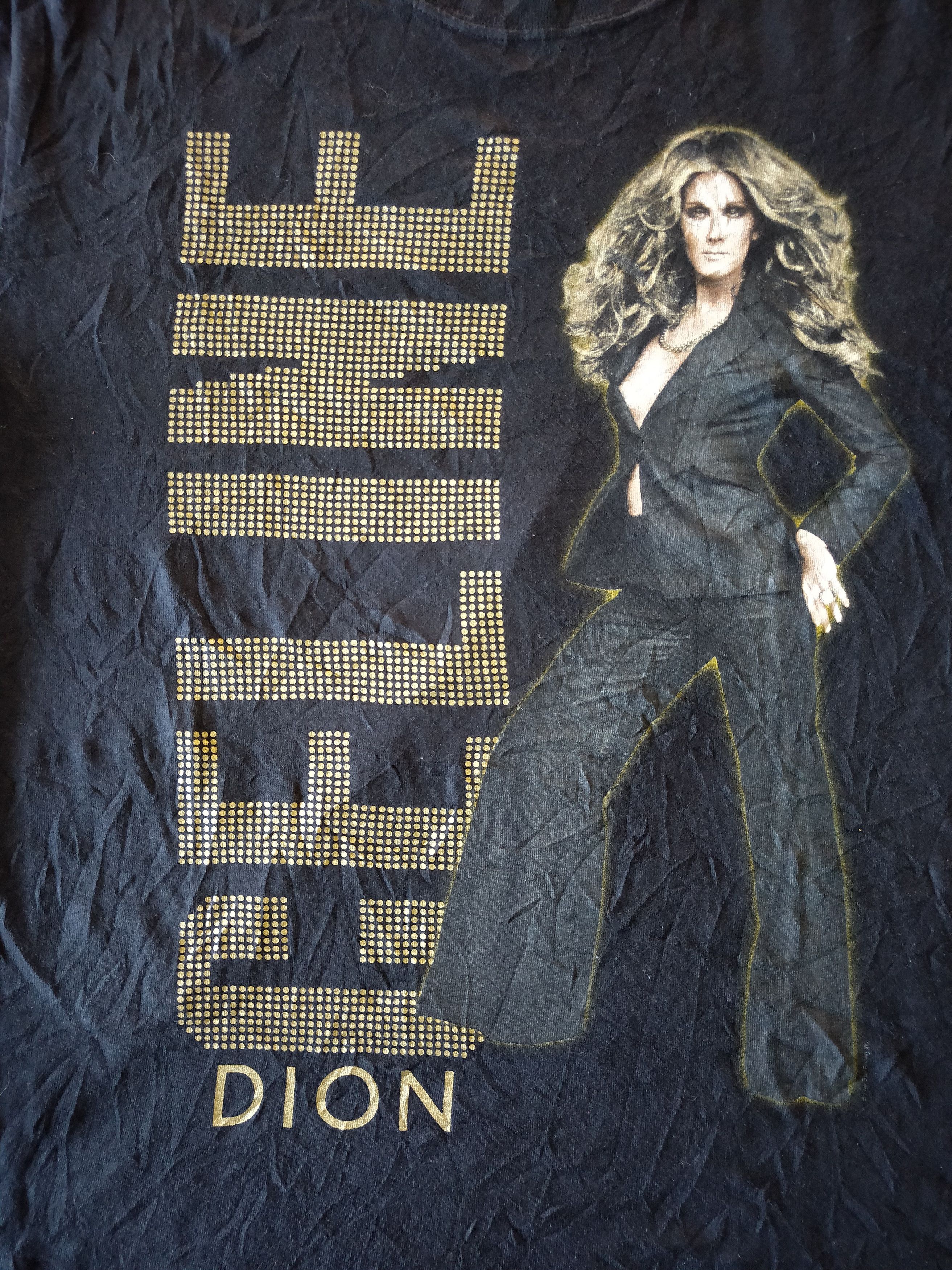 Band Tees × Vintage Vintage American Famous Singer Celine Dion World Tour Tee Size US L / EU 52-54 / 3 - 2 Thumbnail