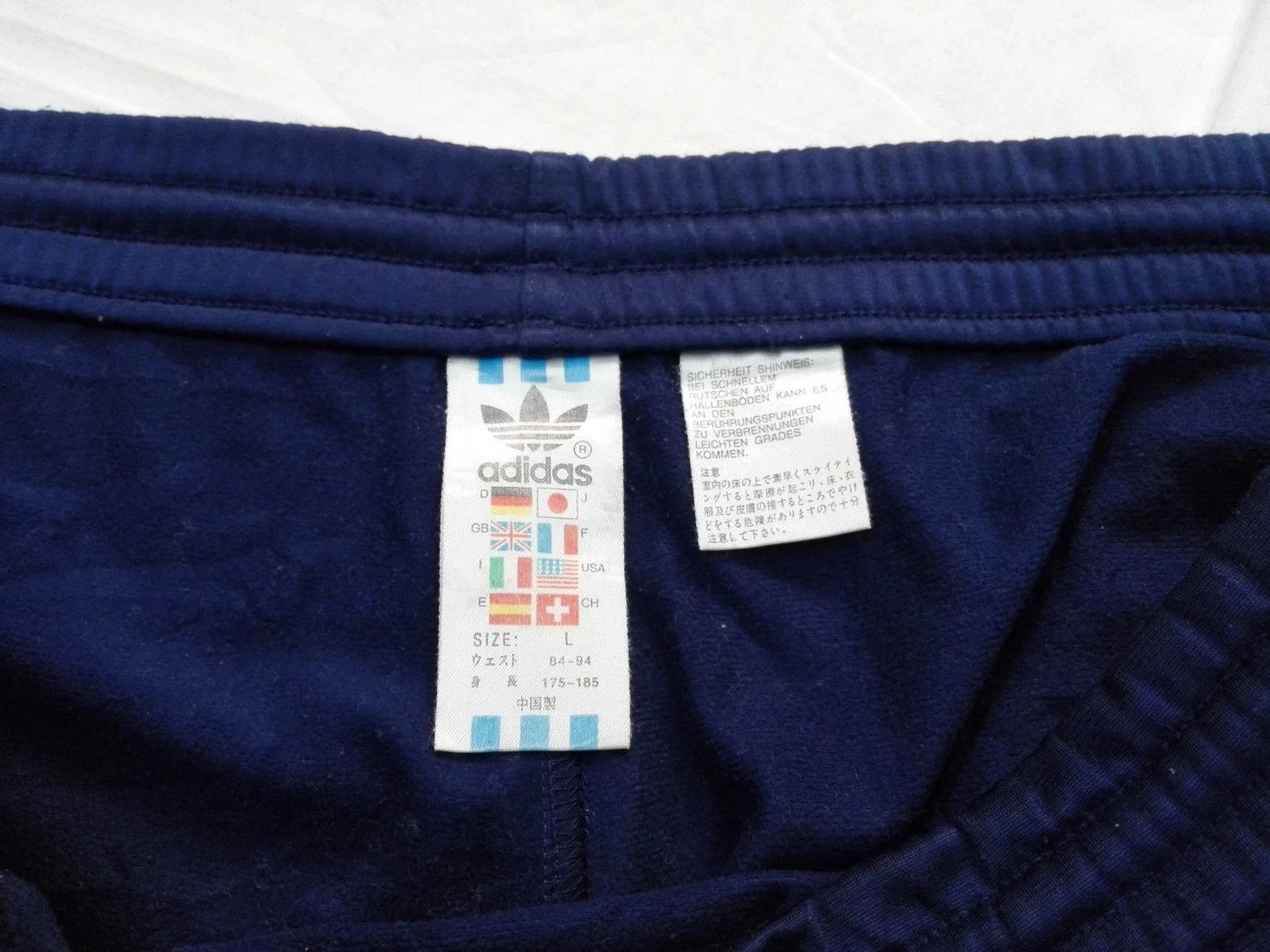 Adidas Vintage Adidas Side Tape Track Pant Sport Pant Size Large Size US 38 / EU 54 - 4 Thumbnail