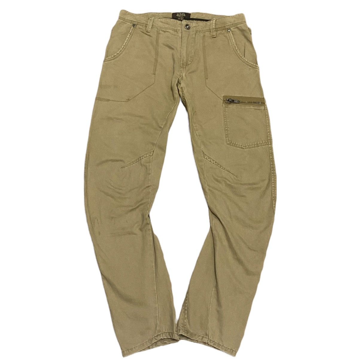 Vintage × Von Dutch Vintage Vondutch Curves Leg Multi Pocket Pants Size US 32 / EU 48 - 1 Thumbnail