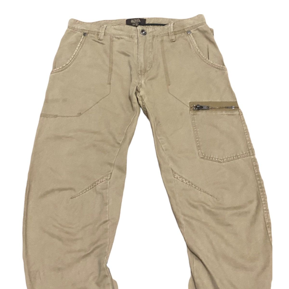Vintage × Von Dutch Vintage Vondutch Curves Leg Multi Pocket Pants Size US 32 / EU 48 - 2 Thumbnail
