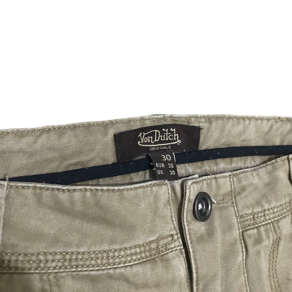 Vintage × Von Dutch Vintage Vondutch Curves Leg Multi Pocket Pants Size US 32 / EU 48 - 3 Thumbnail