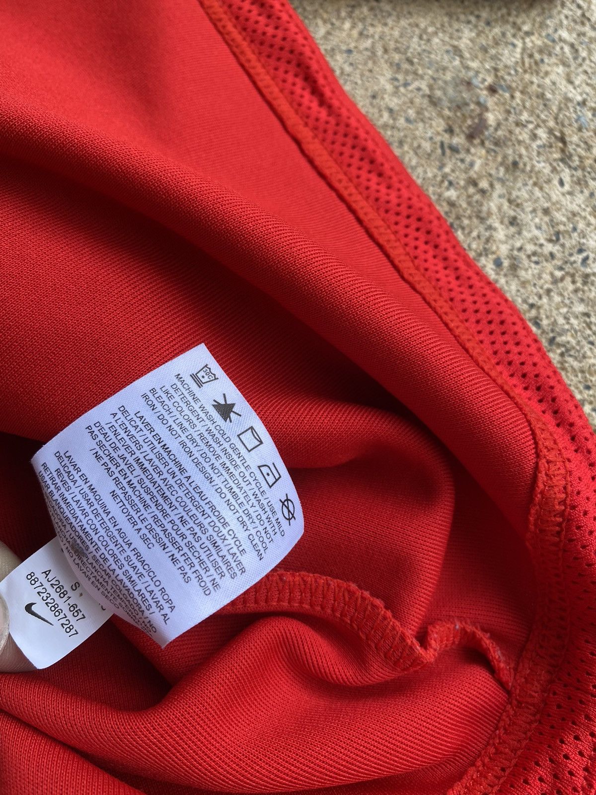 Nike × Vintage Vintage Nike Y2K Full Zip Oversized Stained Track Jacket Size US S / EU 44-46 / 1 - 12 Thumbnail