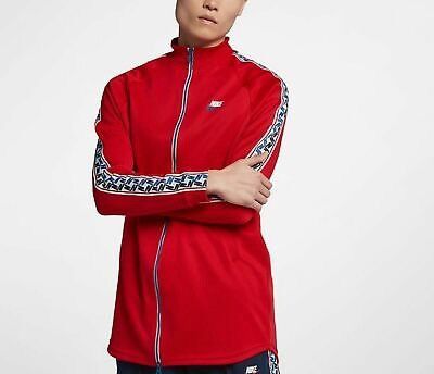 Nike × Vintage Vintage Nike Y2K Full Zip Oversized Stained Track Jacket Size US S / EU 44-46 / 1 - 4 Thumbnail