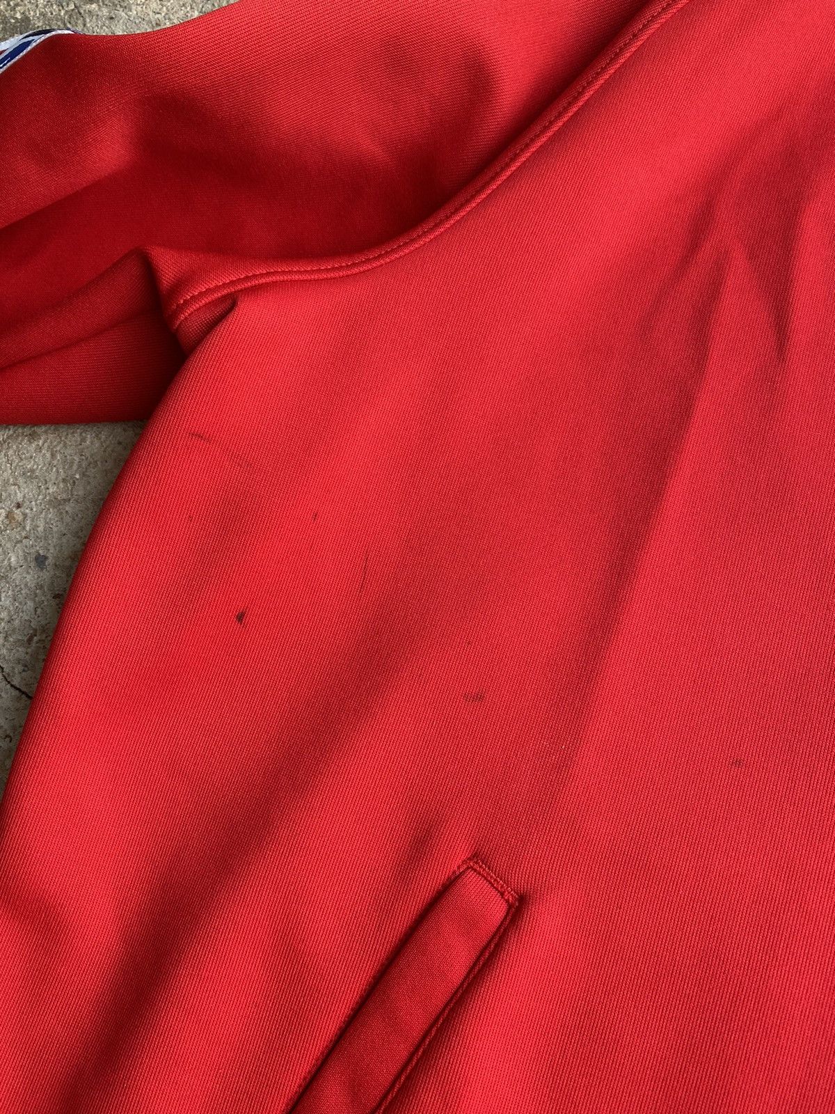 Nike × Vintage Vintage Nike Y2K Full Zip Oversized Stained Track Jacket Size US S / EU 44-46 / 1 - 8 Thumbnail