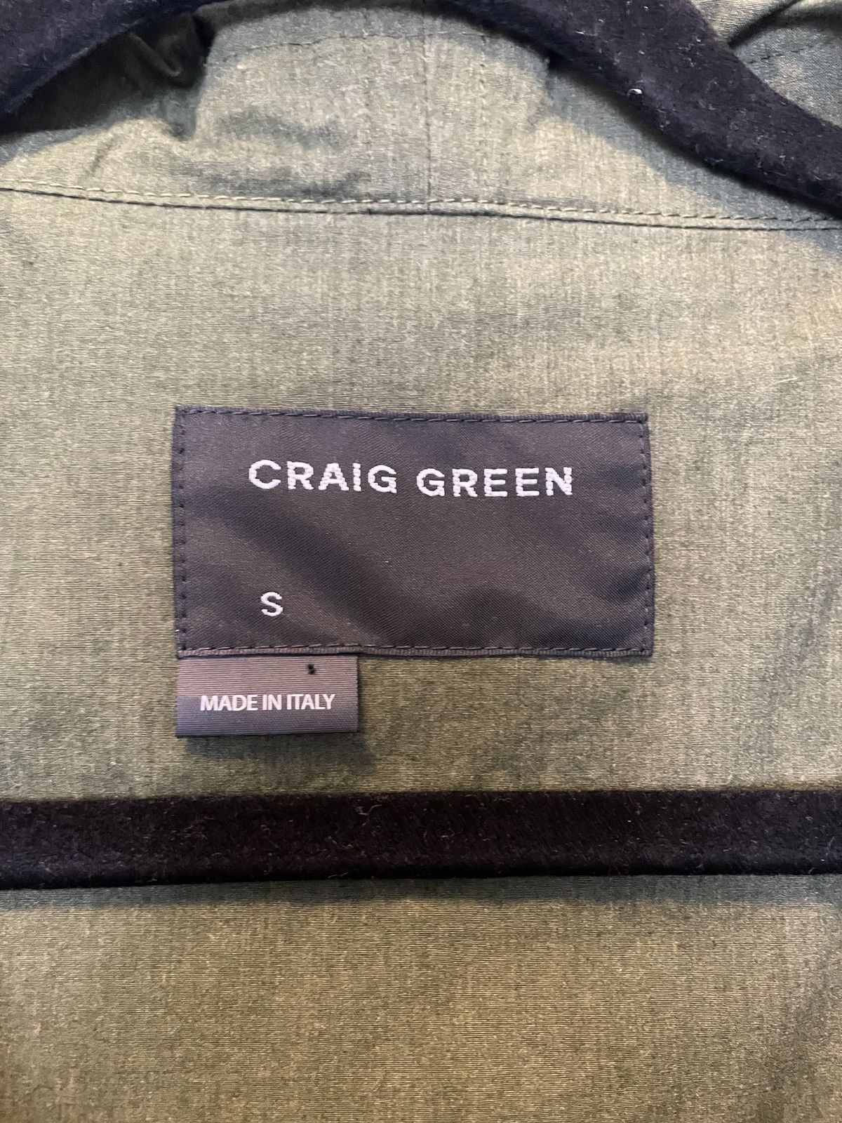 Craig Green Craig Green Military Green Cotton Parka Size US S / EU 44-46 / 1 - 4 Thumbnail