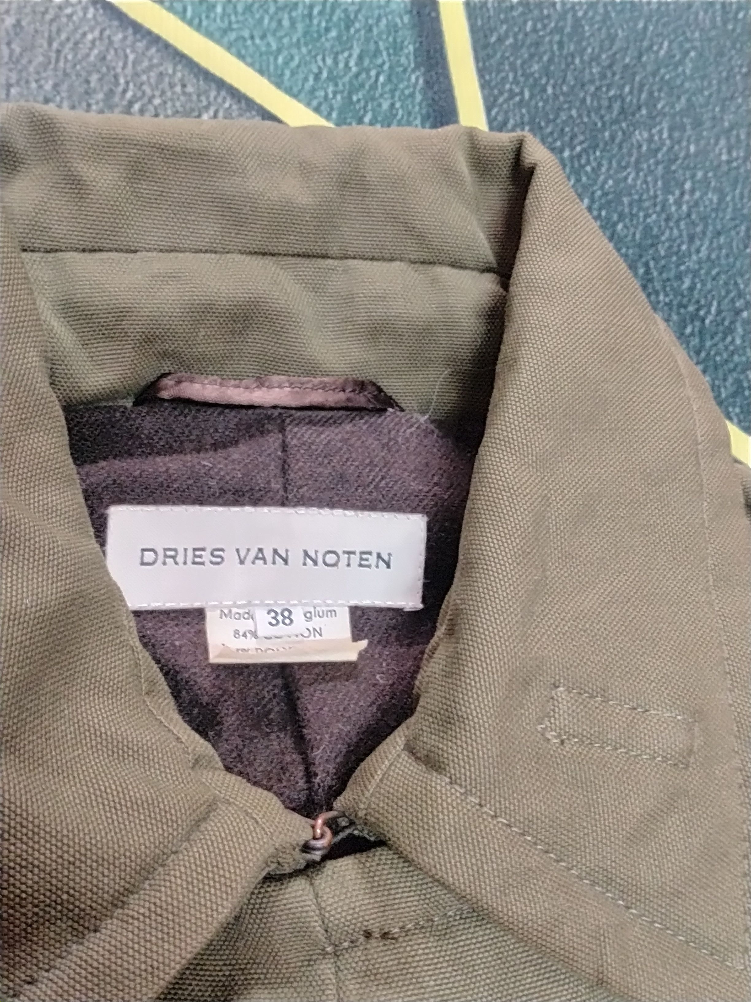 Dries Van Noten DRIES VAN NOTEN DOUBLE BREAST JACKET Size US M / EU 48-50 / 2 - 3 Thumbnail