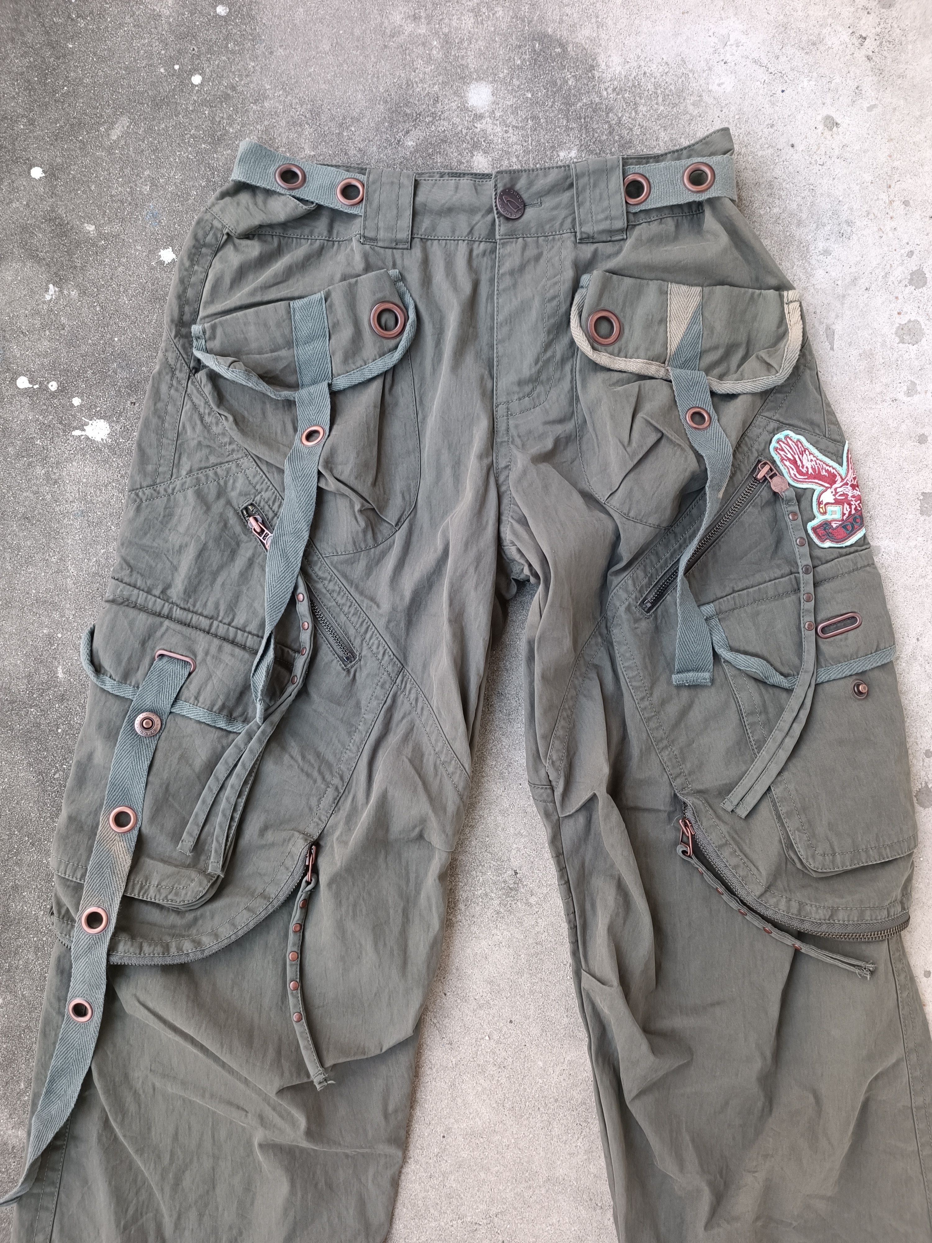 Japanese Brand Japenese Dohc Tactical Bondage Cargo Pant Size US 30 / EU 46 - 3 Thumbnail