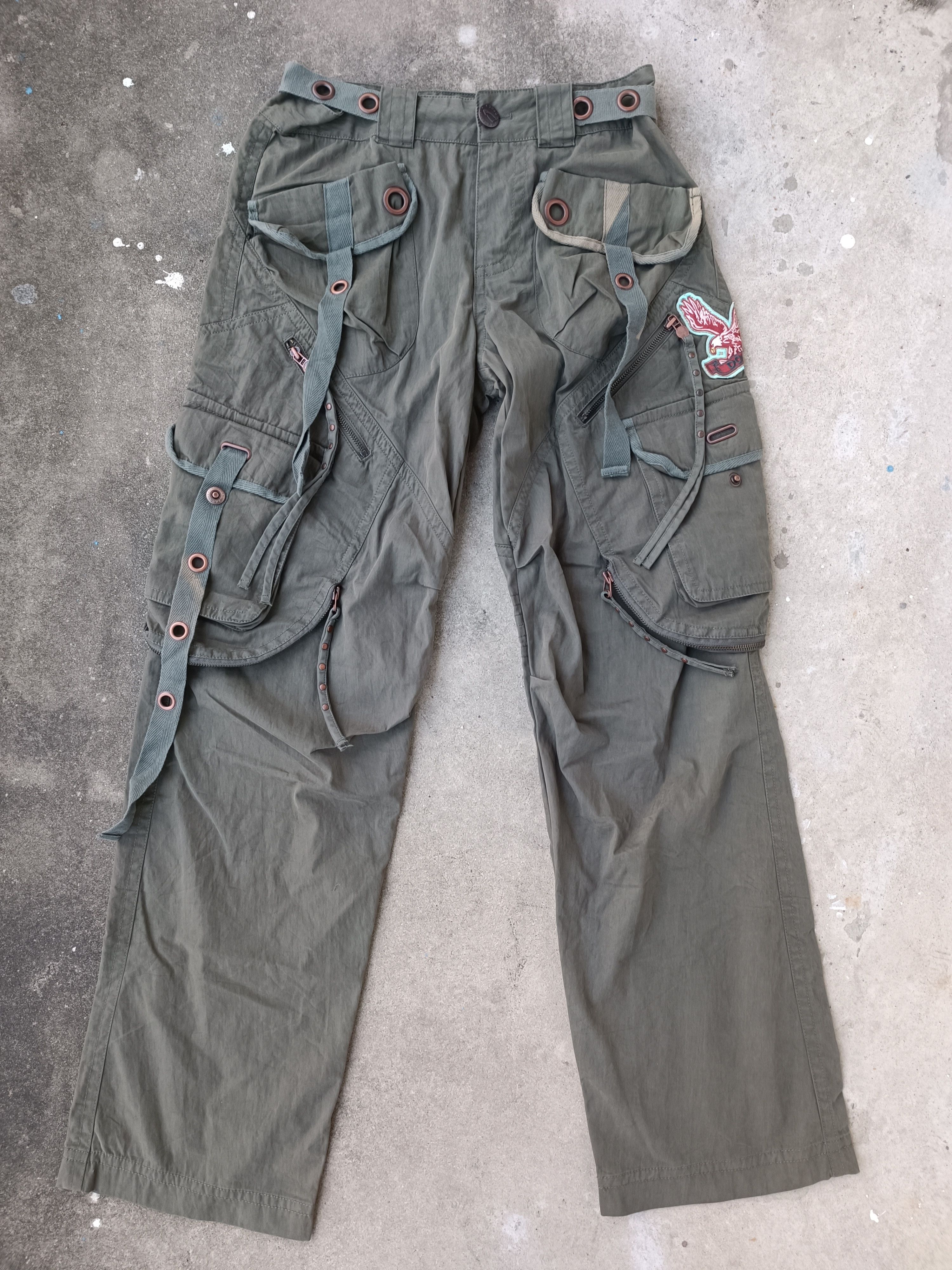 Japanese Brand Japenese Dohc Tactical Bondage Cargo Pant Size US 30 / EU 46 - 1 Thumbnail